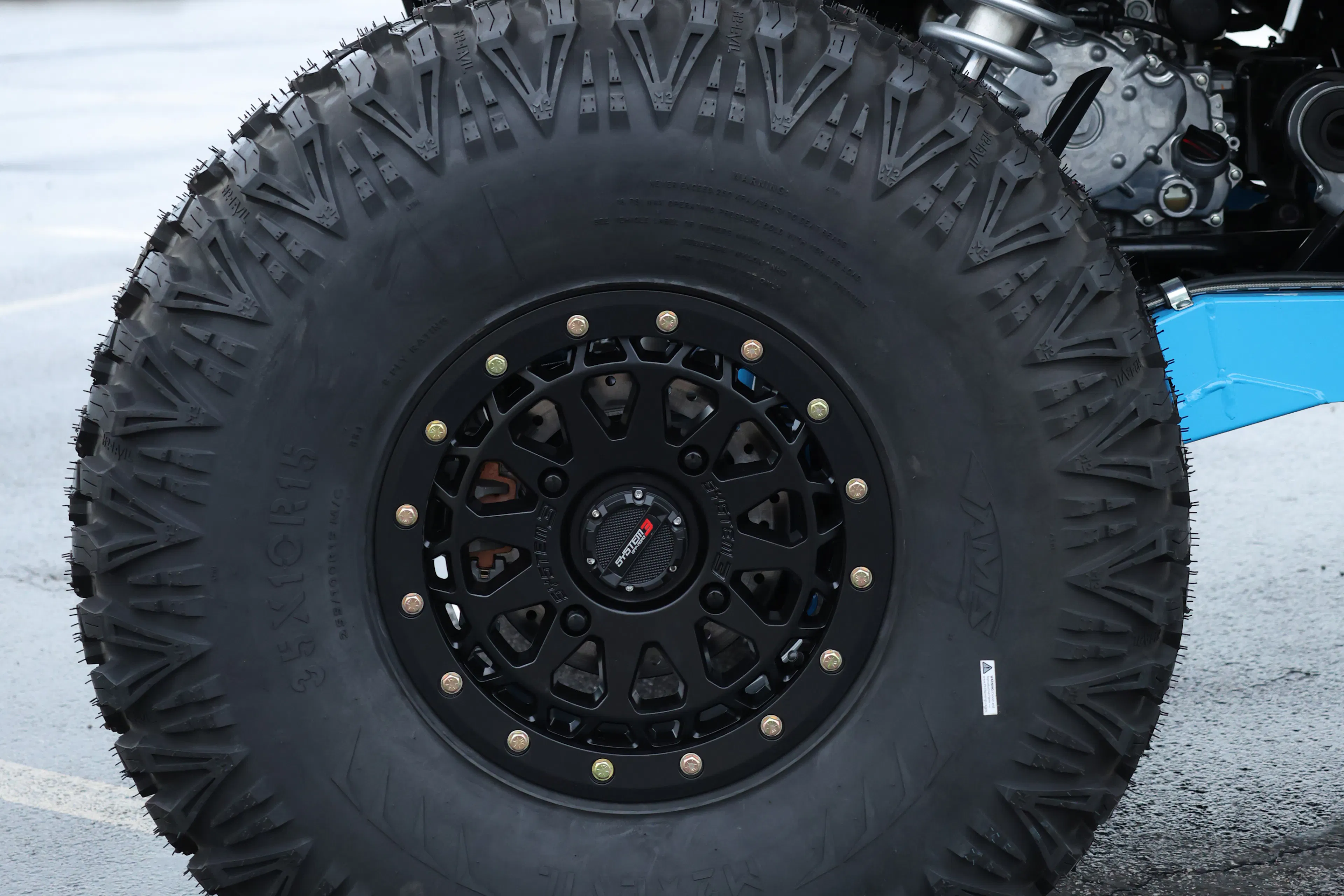 2026 Kawasaki Teryx KRX4 1000 passenger rear tire