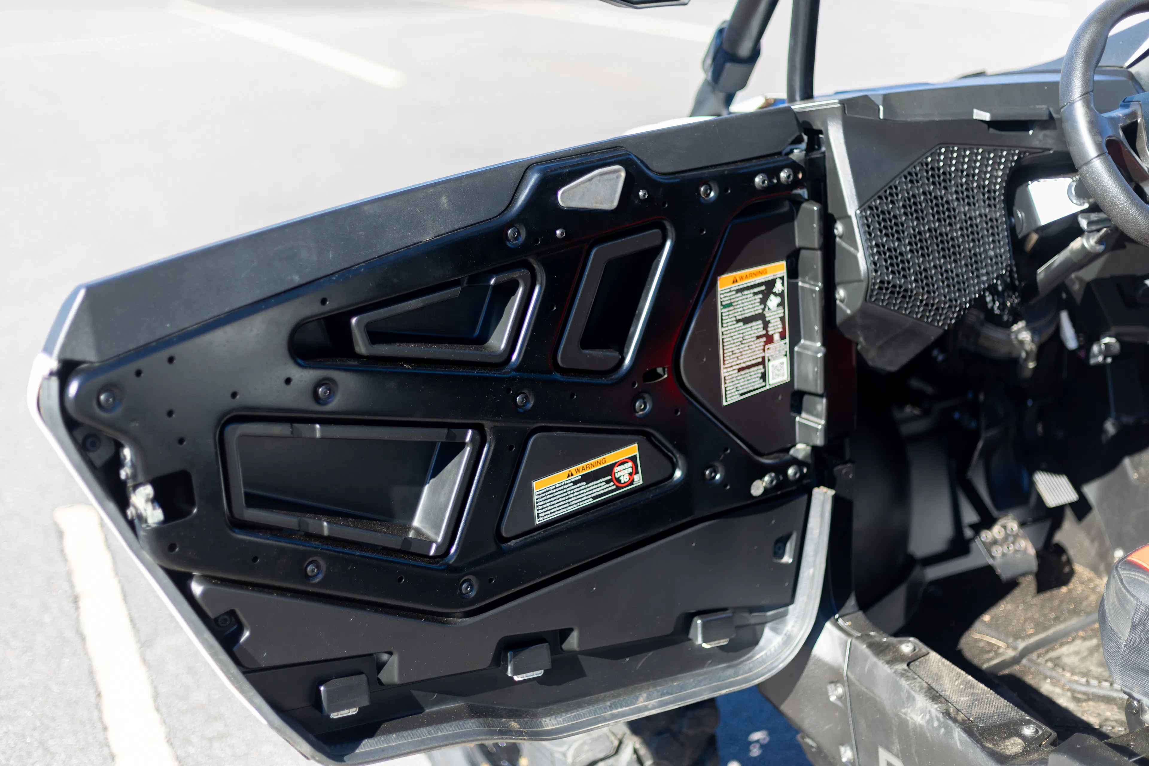 2024 Polaris RZR XP4 1000 Ultimate driver door inside
