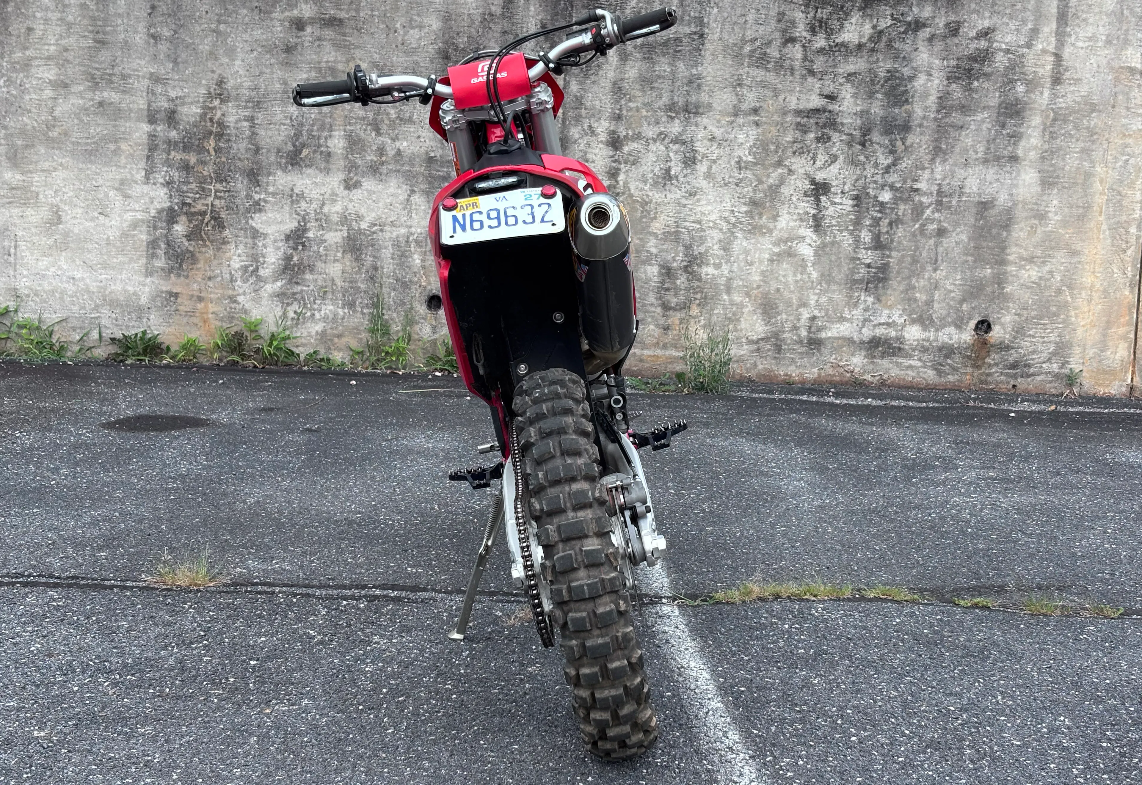2024 Gas Gas EW500F rear