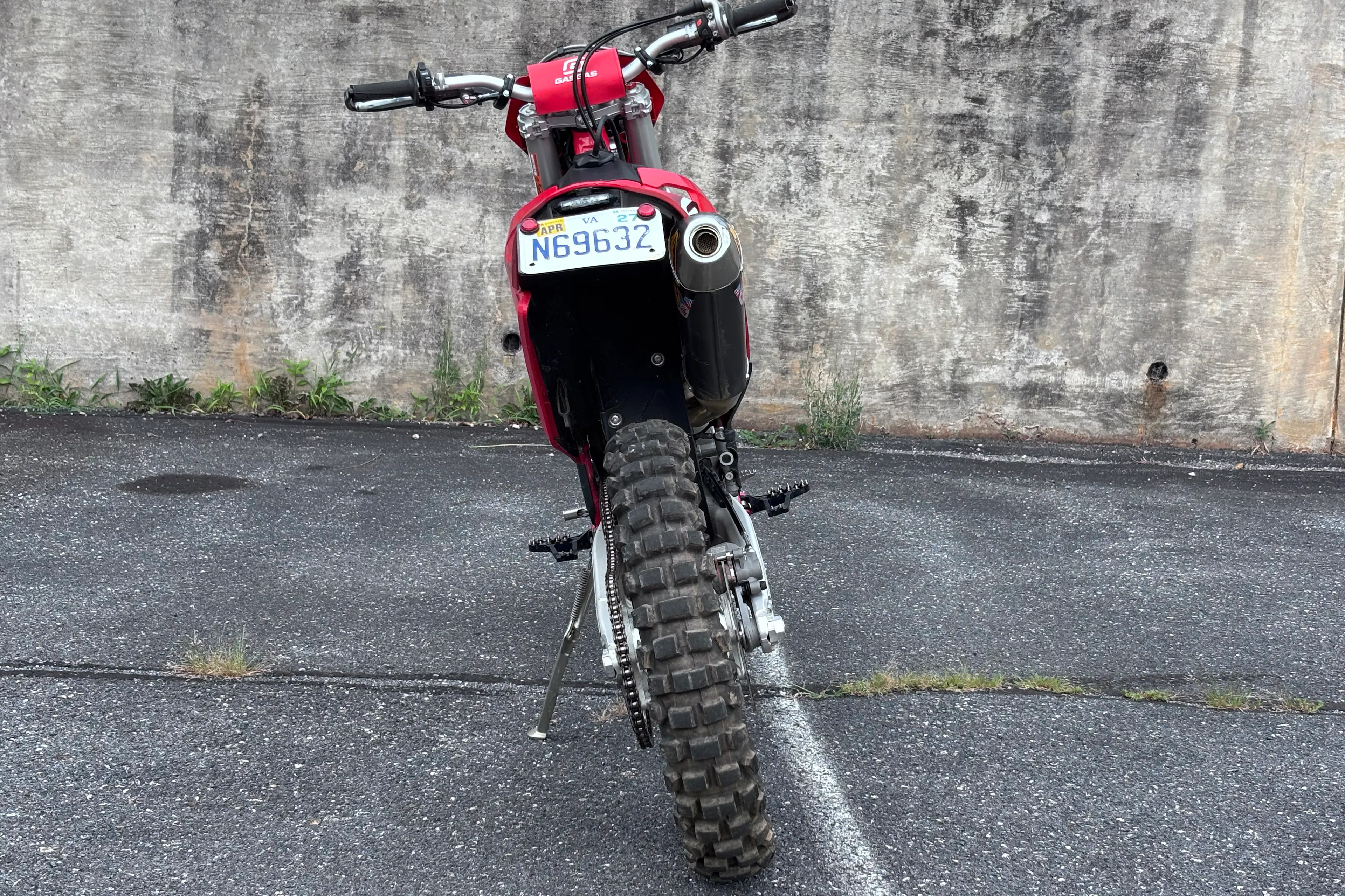 2024 Gas Gas EW500F rear