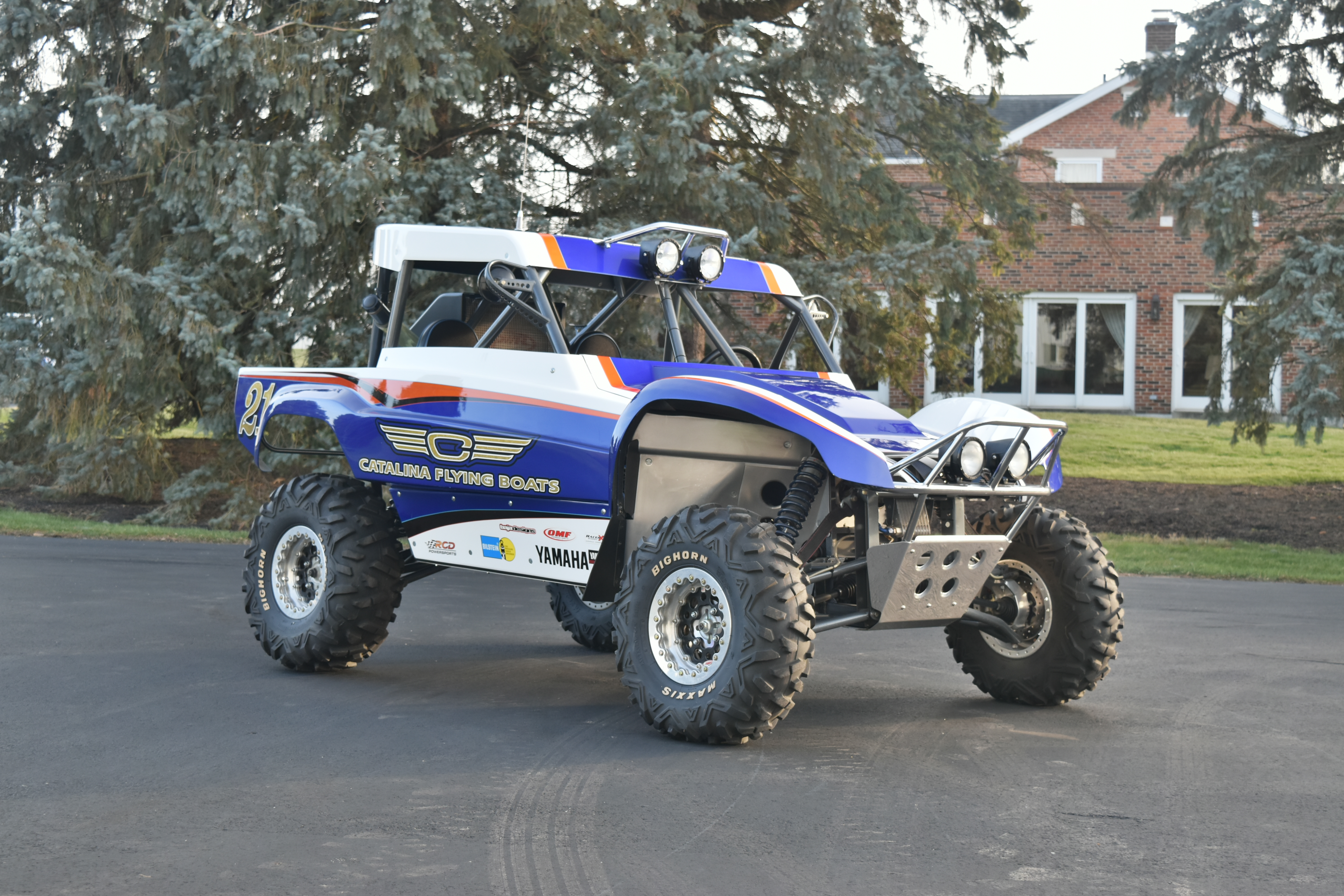 2008 Yamaha Rhino Jeff Palhegyi build  passenger front 3/4