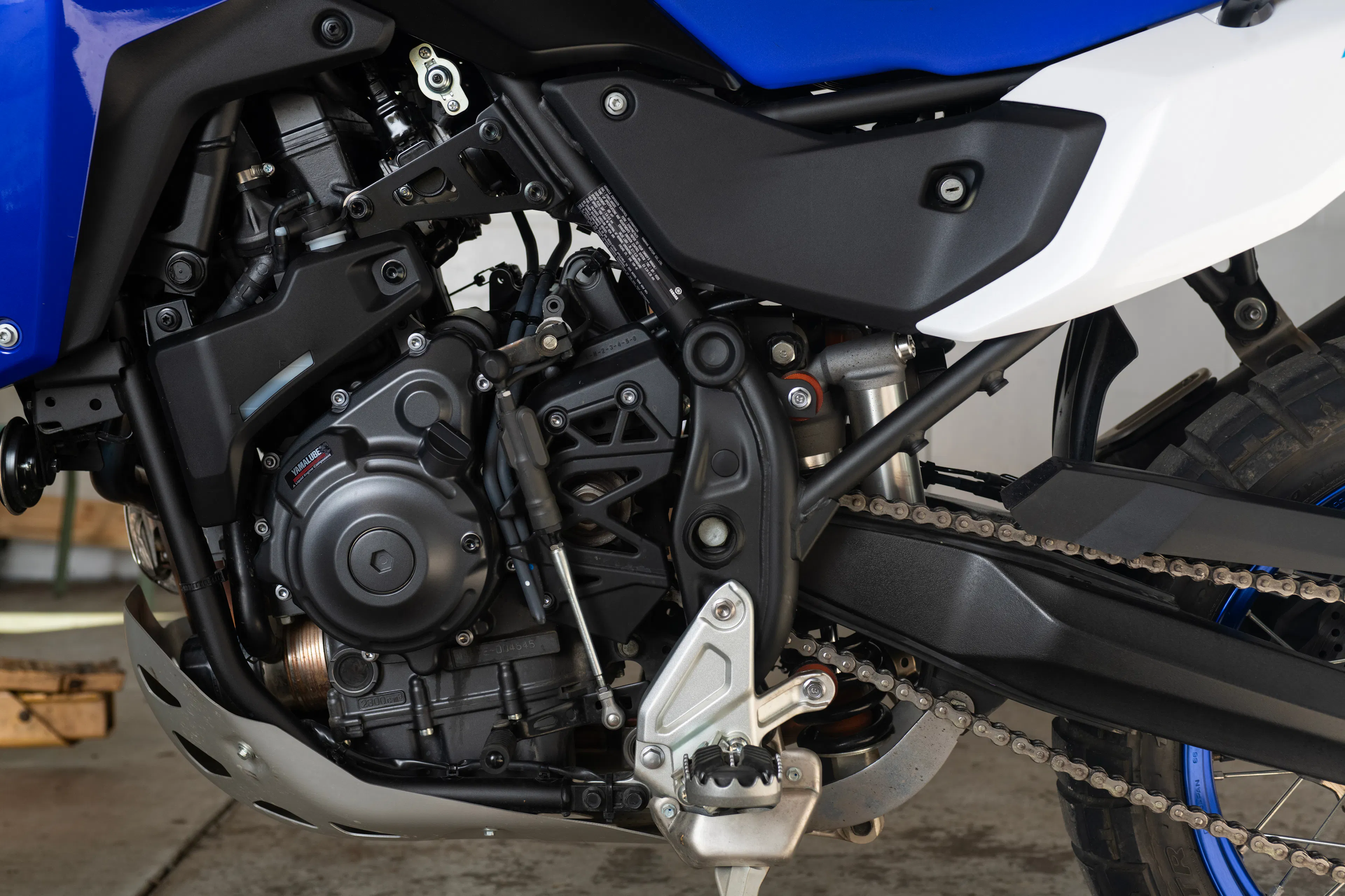 2025 Yamaha Tenere 700 engine left side