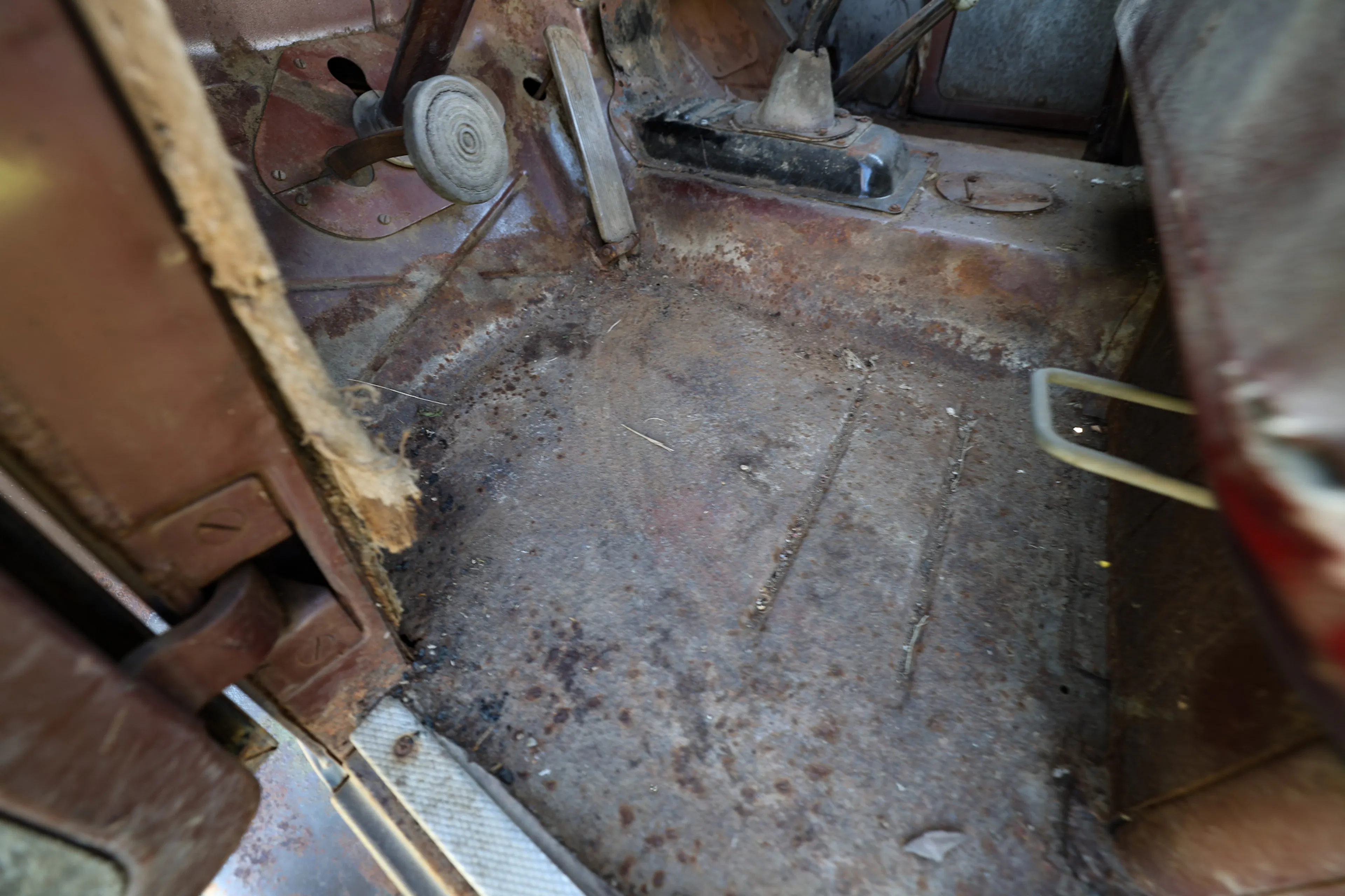 1951 Willys Wagon floor