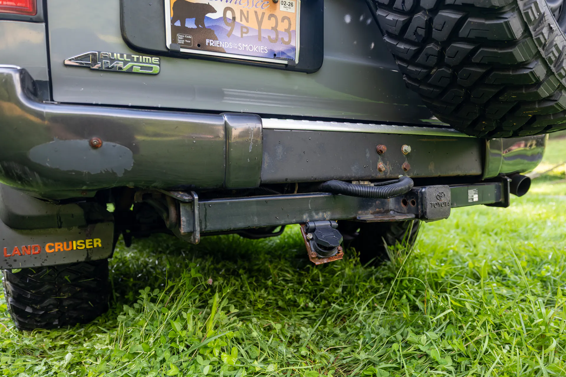 1990 Toyota Land Cruiser VX Limited bumper/hitch