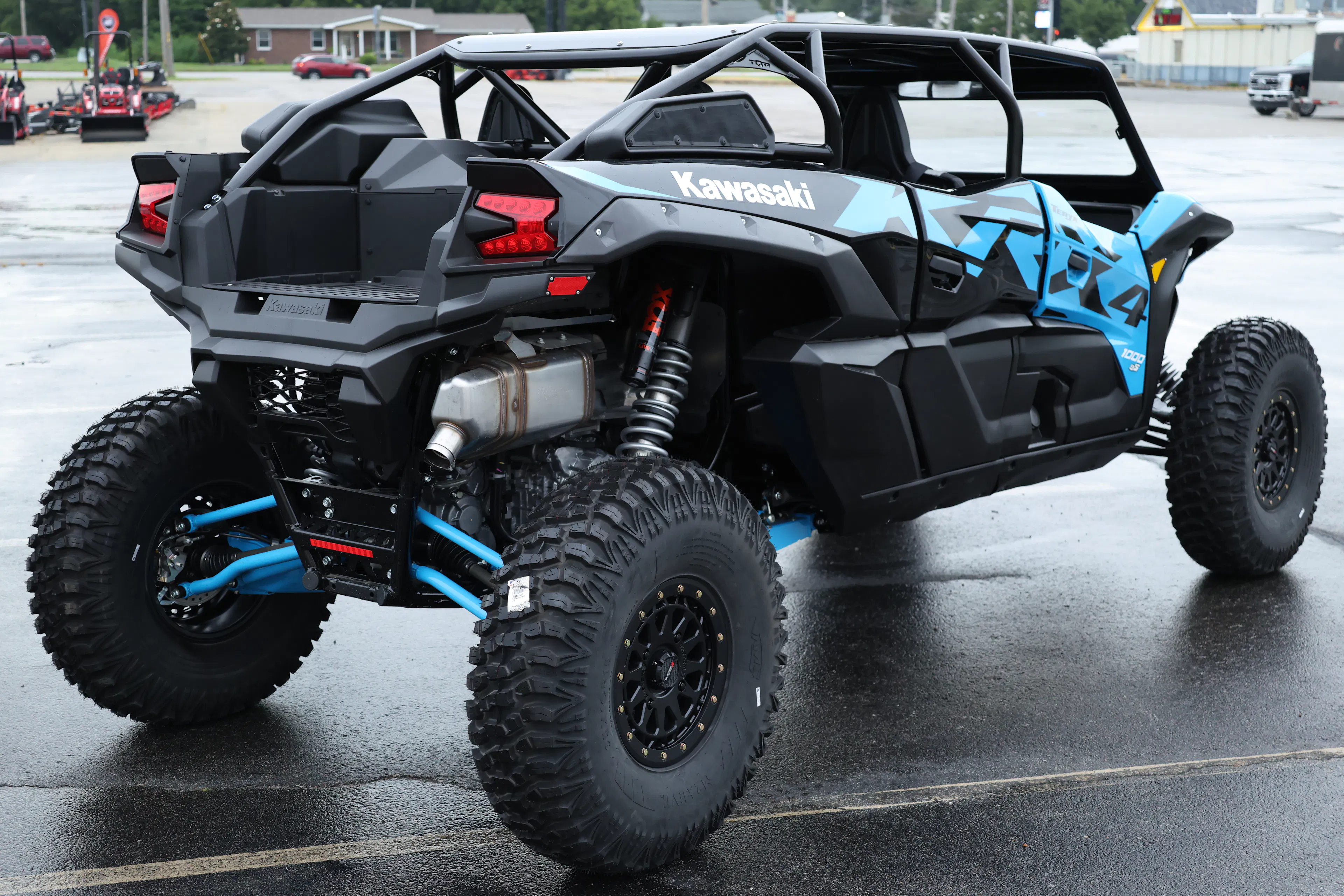 2026 Kawasaki Teryx KRX4 1000 passenger rear 3/4