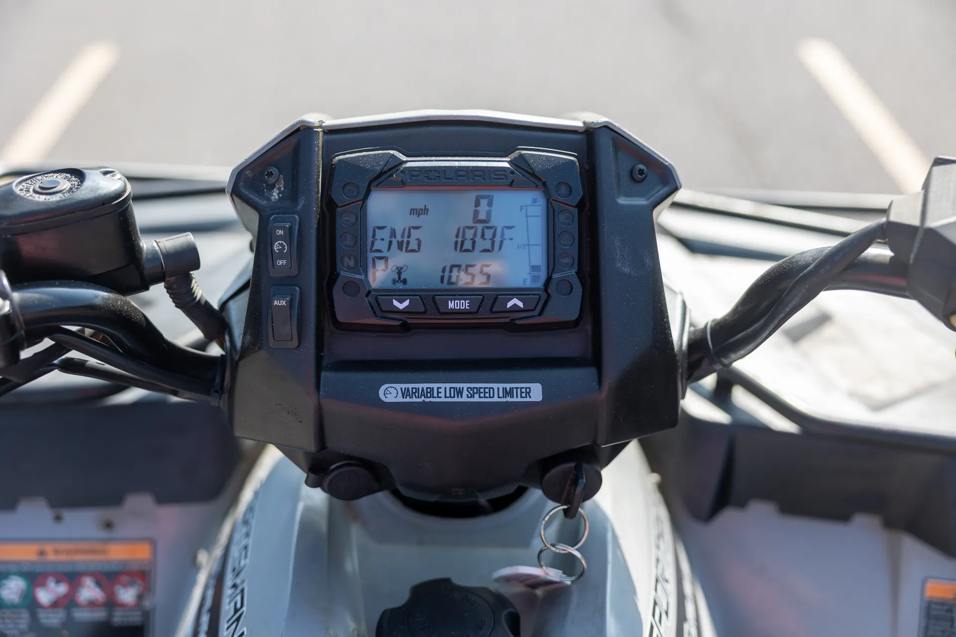 2019 Polaris Sportsman 570 odometer