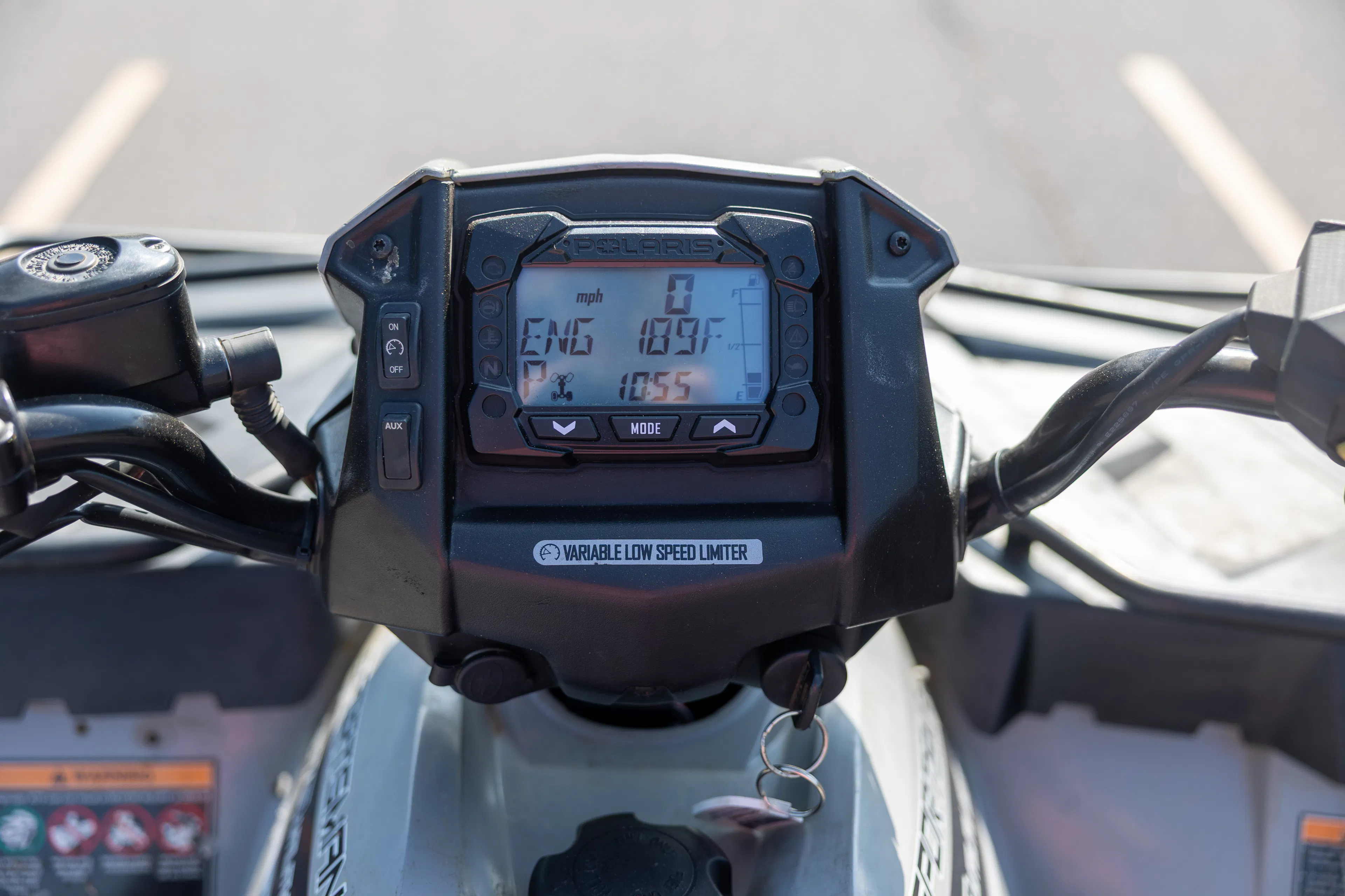 2019 Polaris Sportsman 570 odometer