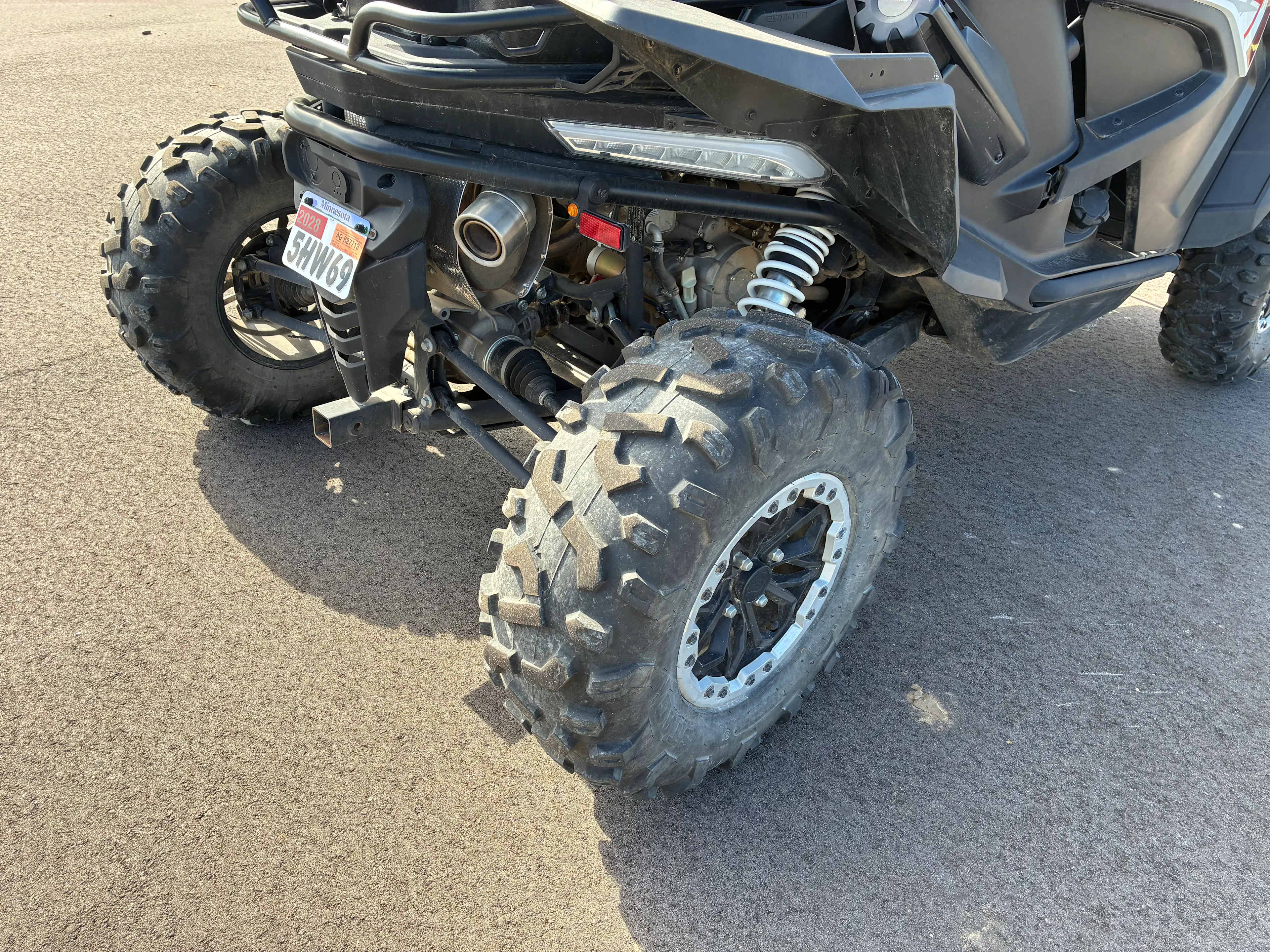 2022 CF Moto ZForce 950 HO passenger rear tire