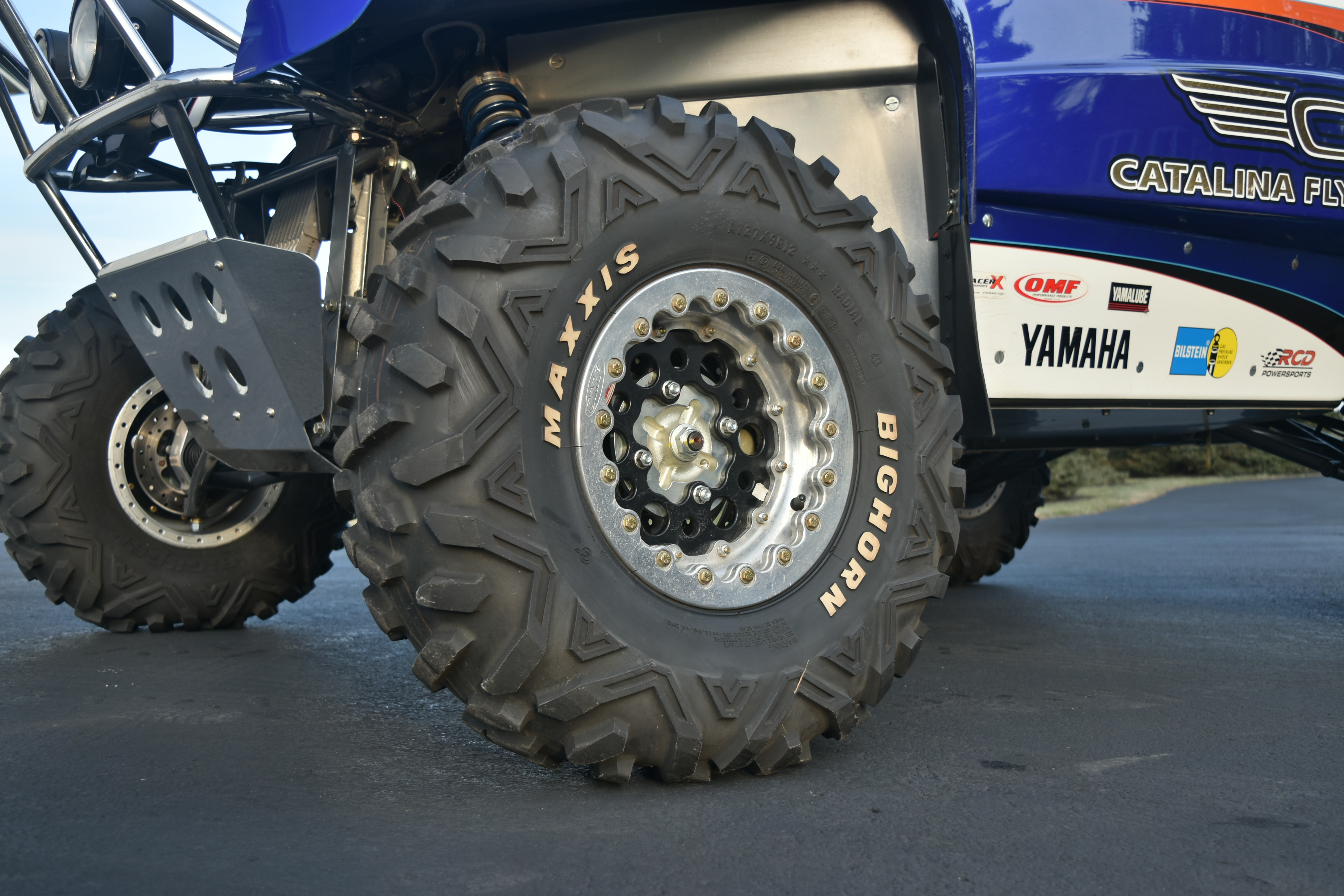 2008 Yamaha Rhino Jeff Palhegyi build  driver front tire