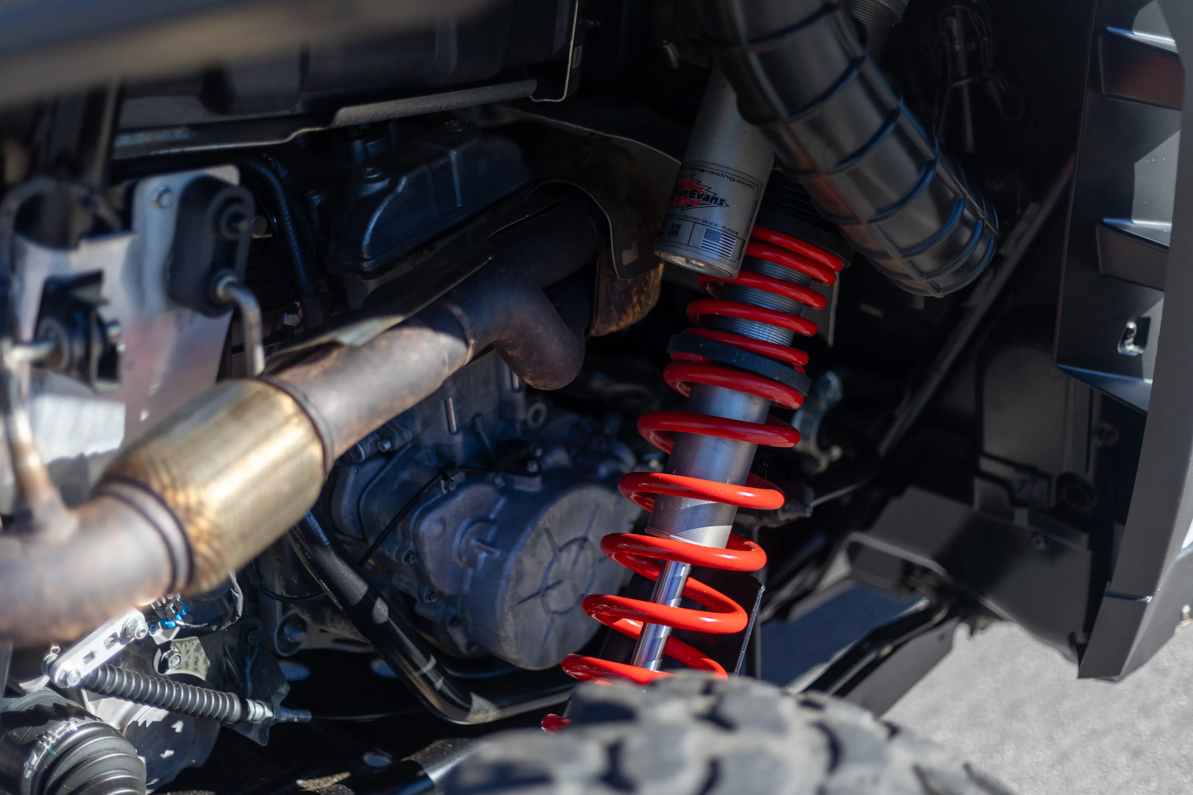2024 Polaris RZR XP4 1000 Ultimate passenger rear shock