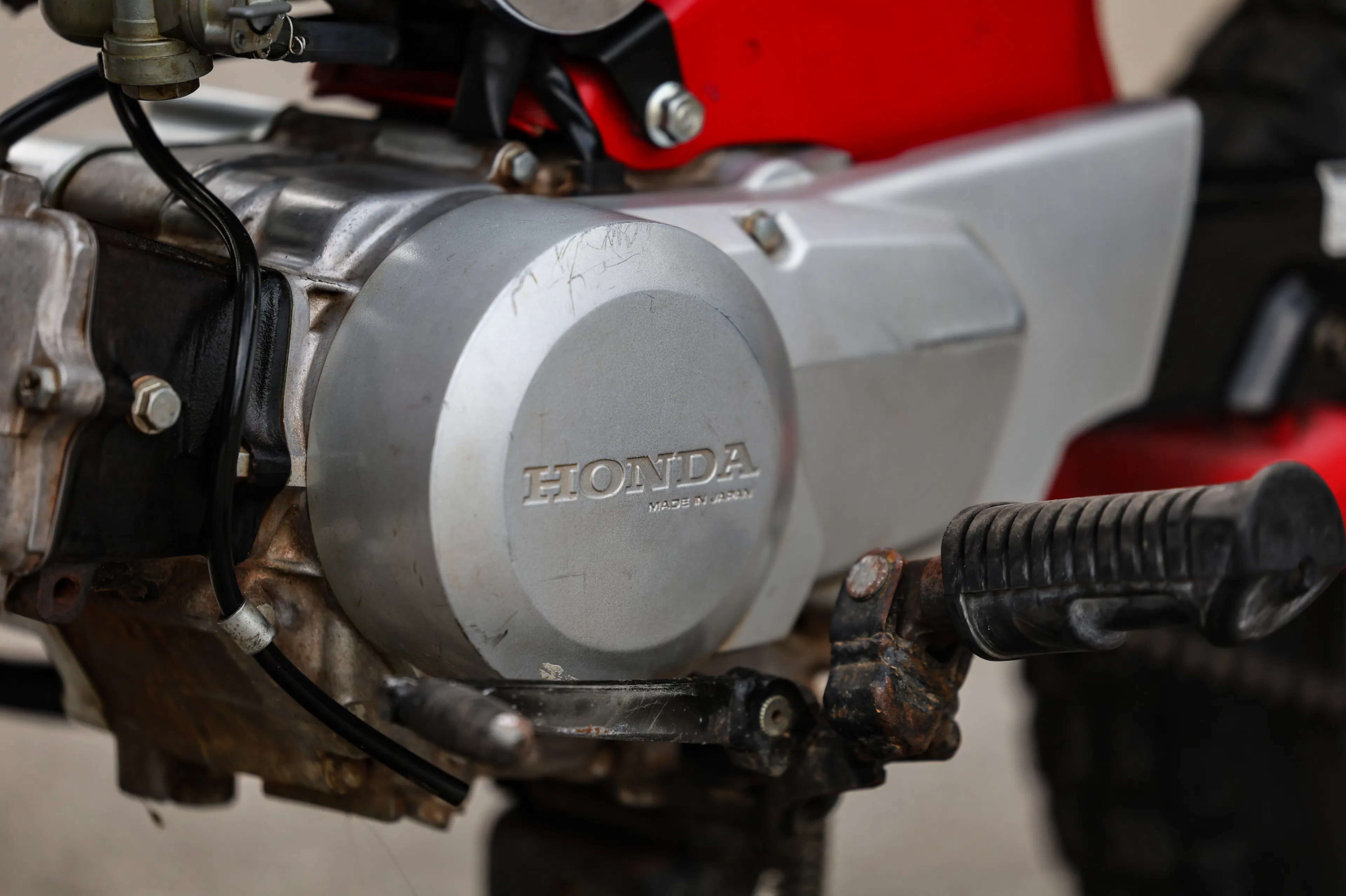 1993 Honda CT70 Mini Trail engine