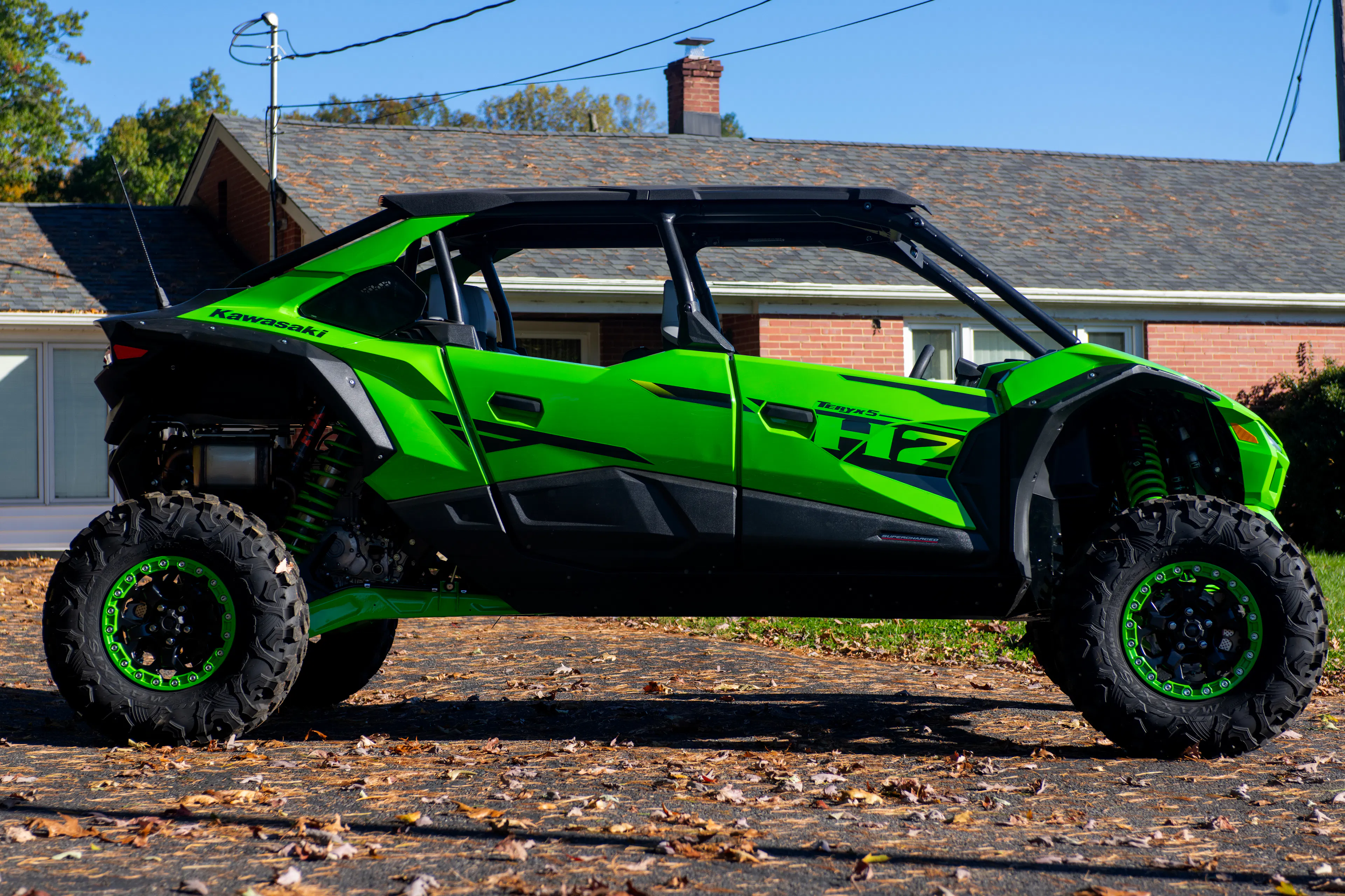 2026 Kawasaki Teryx5 H2 Deluxe passenger side