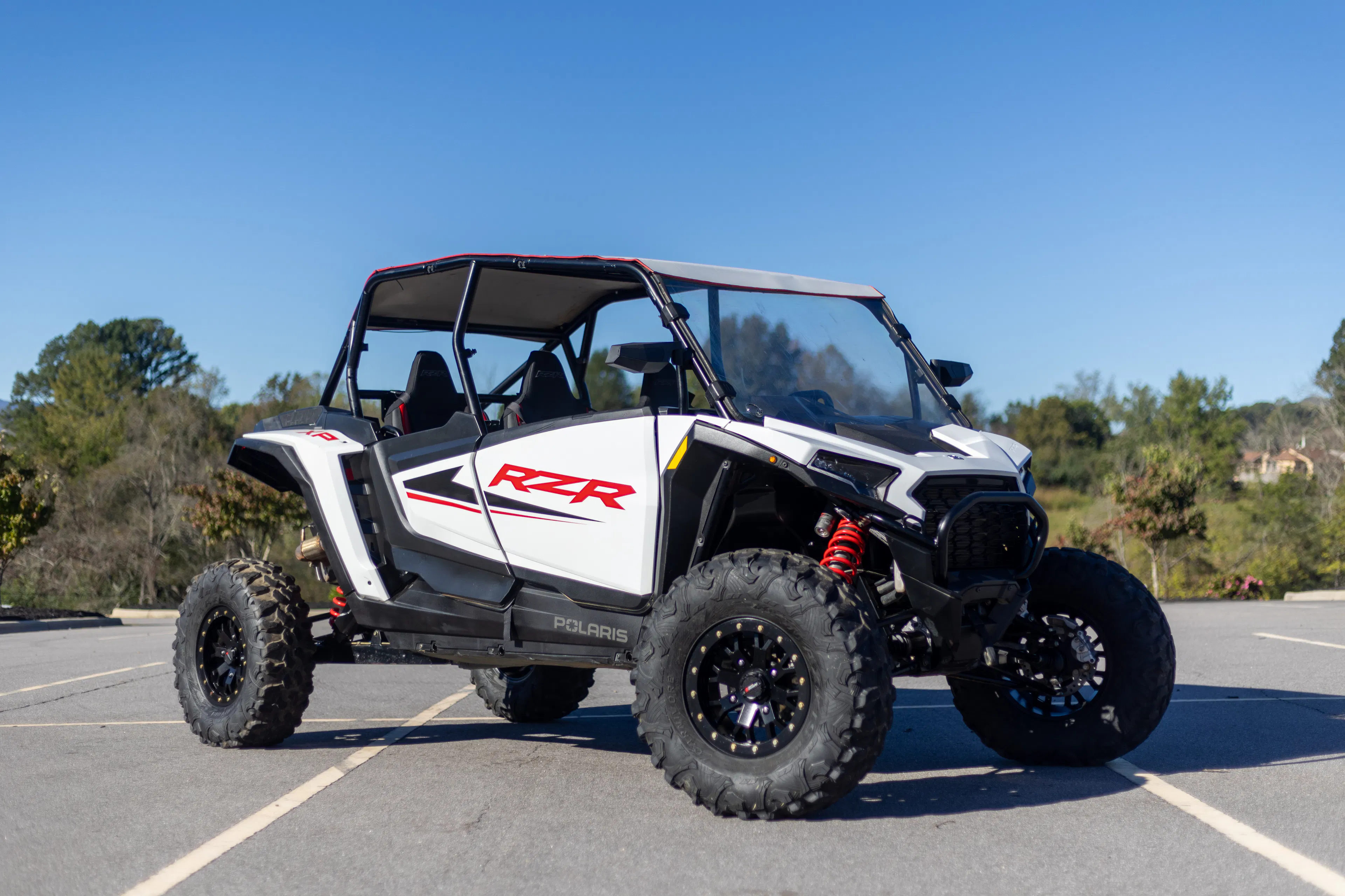 2024 Polaris RZR XP4 1000 Ultimate front 3/4 passenger low