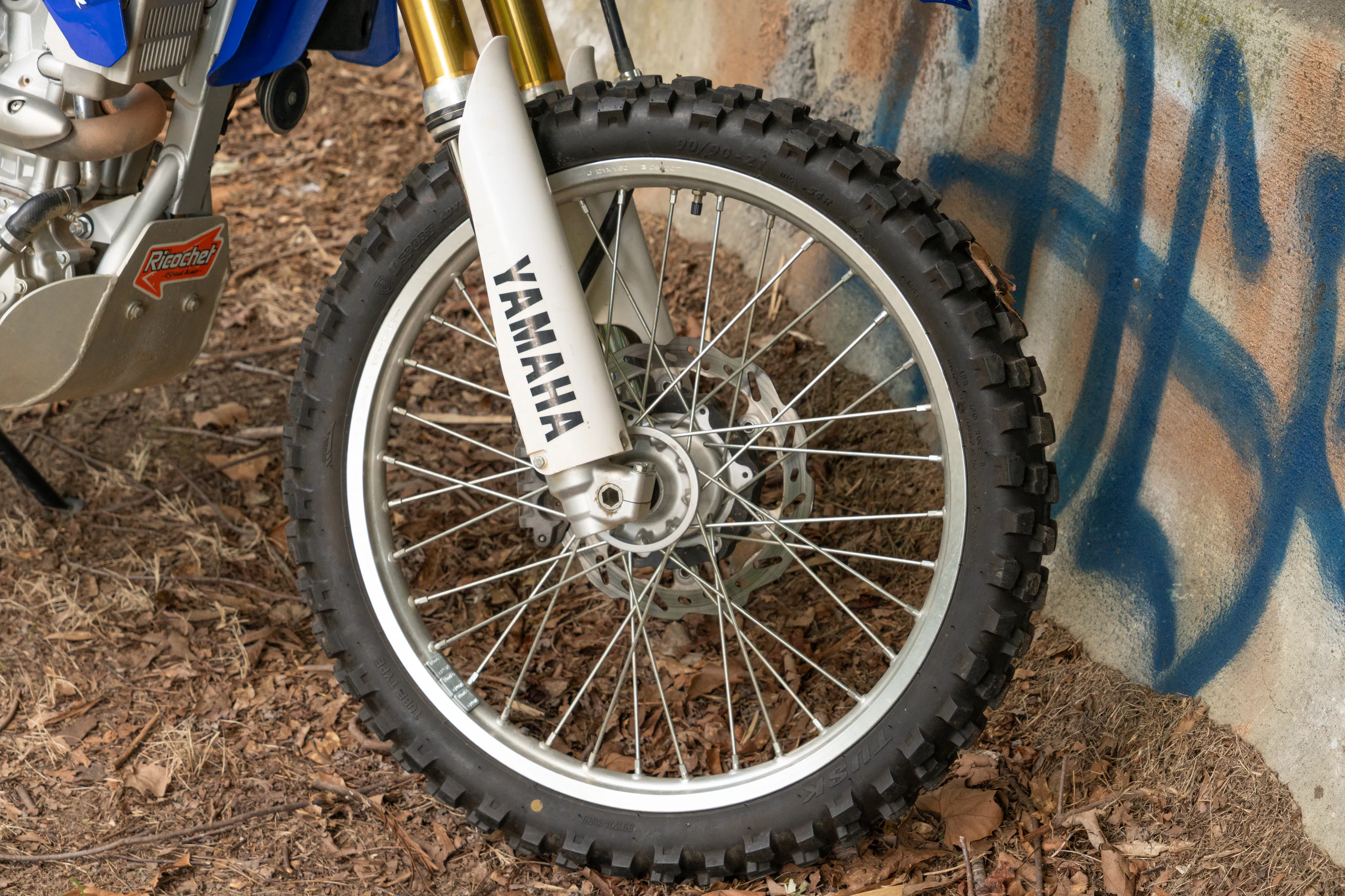 2010 Yamaha WR250R front tire
