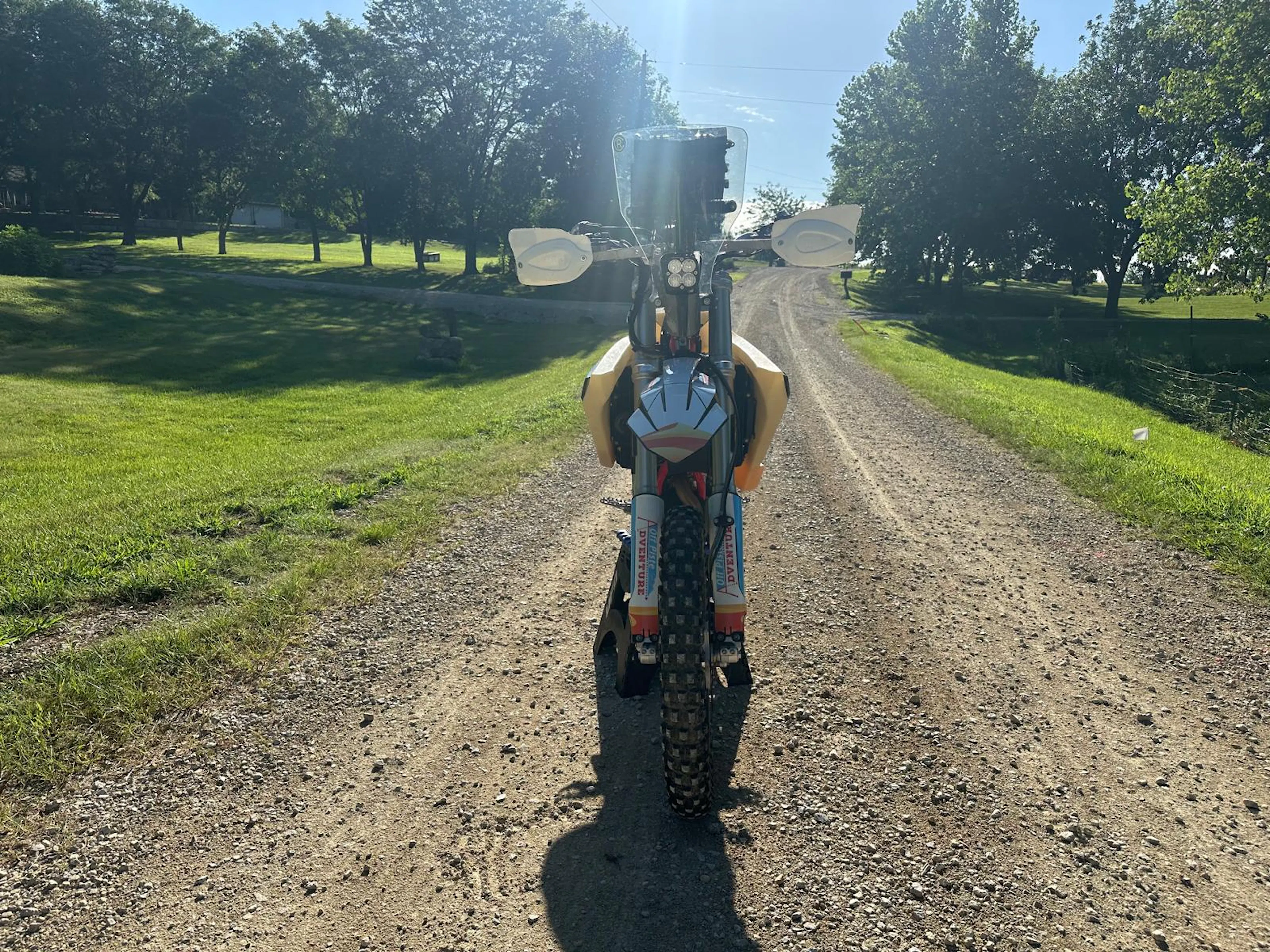 2024 GasGas ES500F front