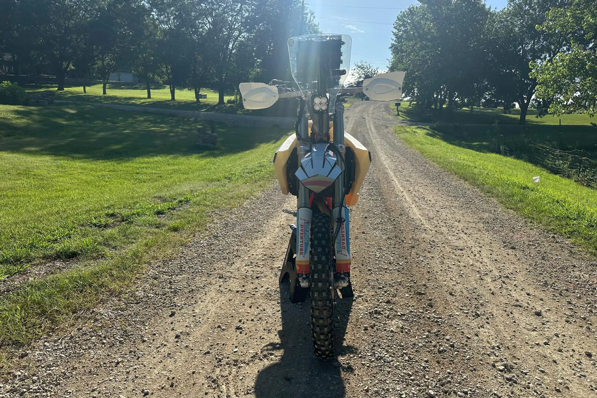 2024 GasGas ES500F front