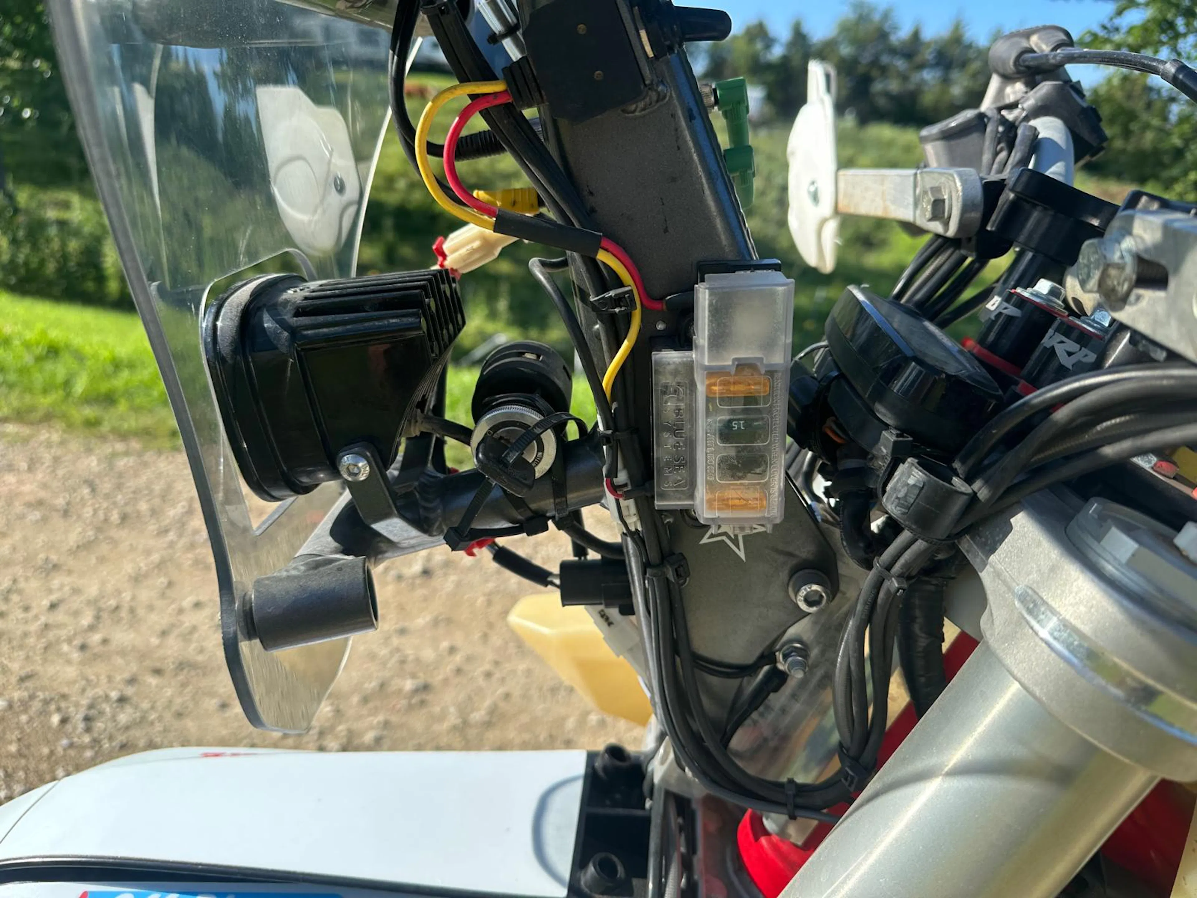 2024 GasGas ES500F rally tower
