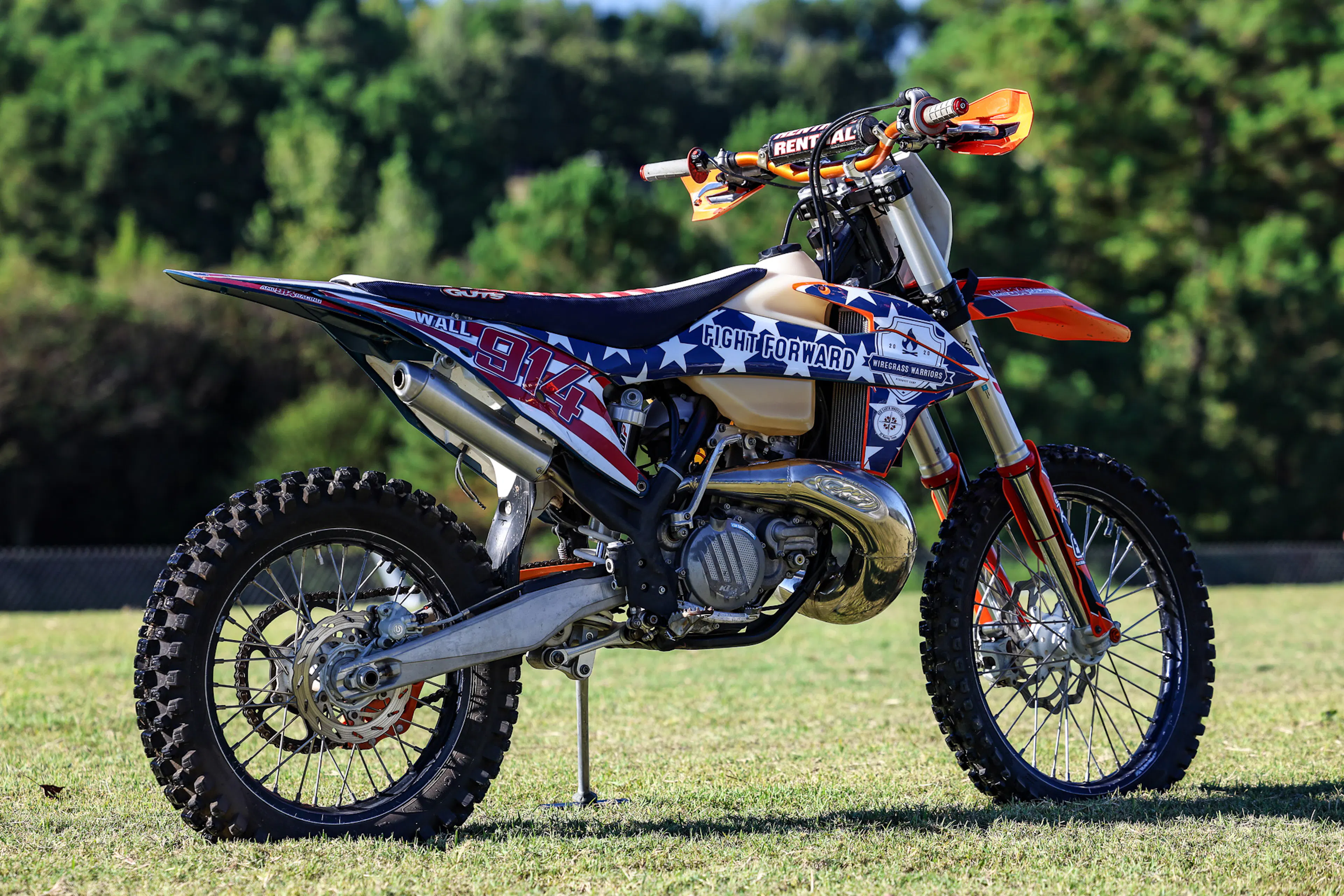 2020 KTM 300 XC-W TPI right rear 3/4