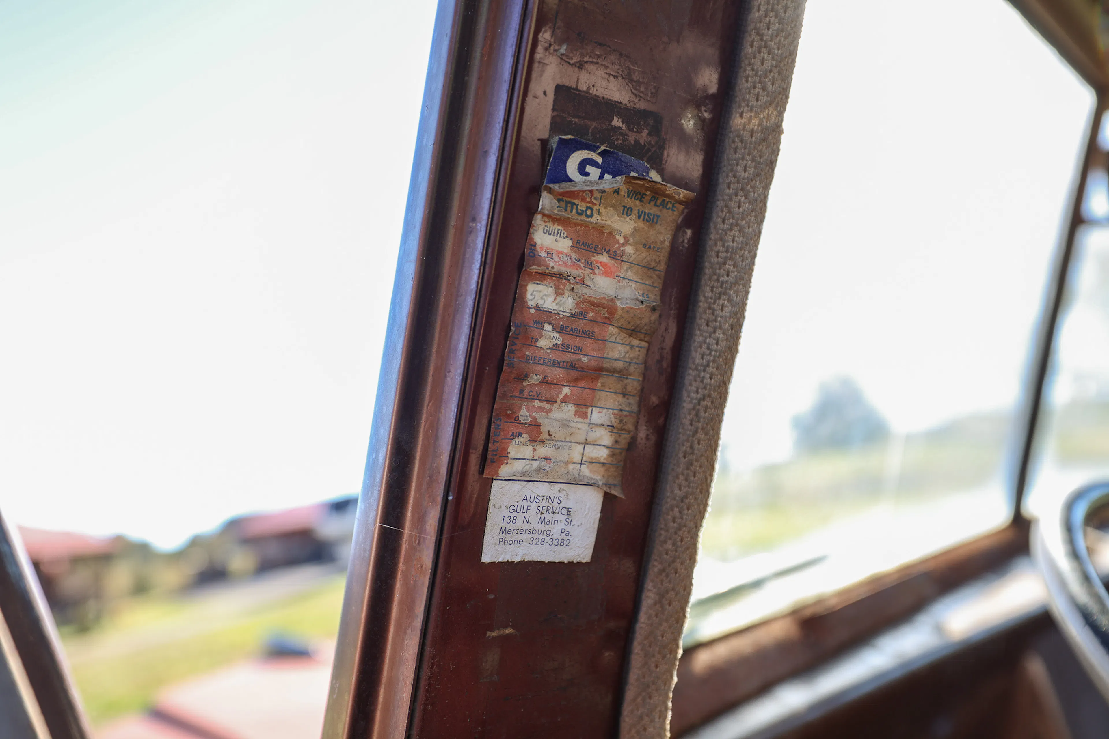 1951 Willys Wagon door sticker 2