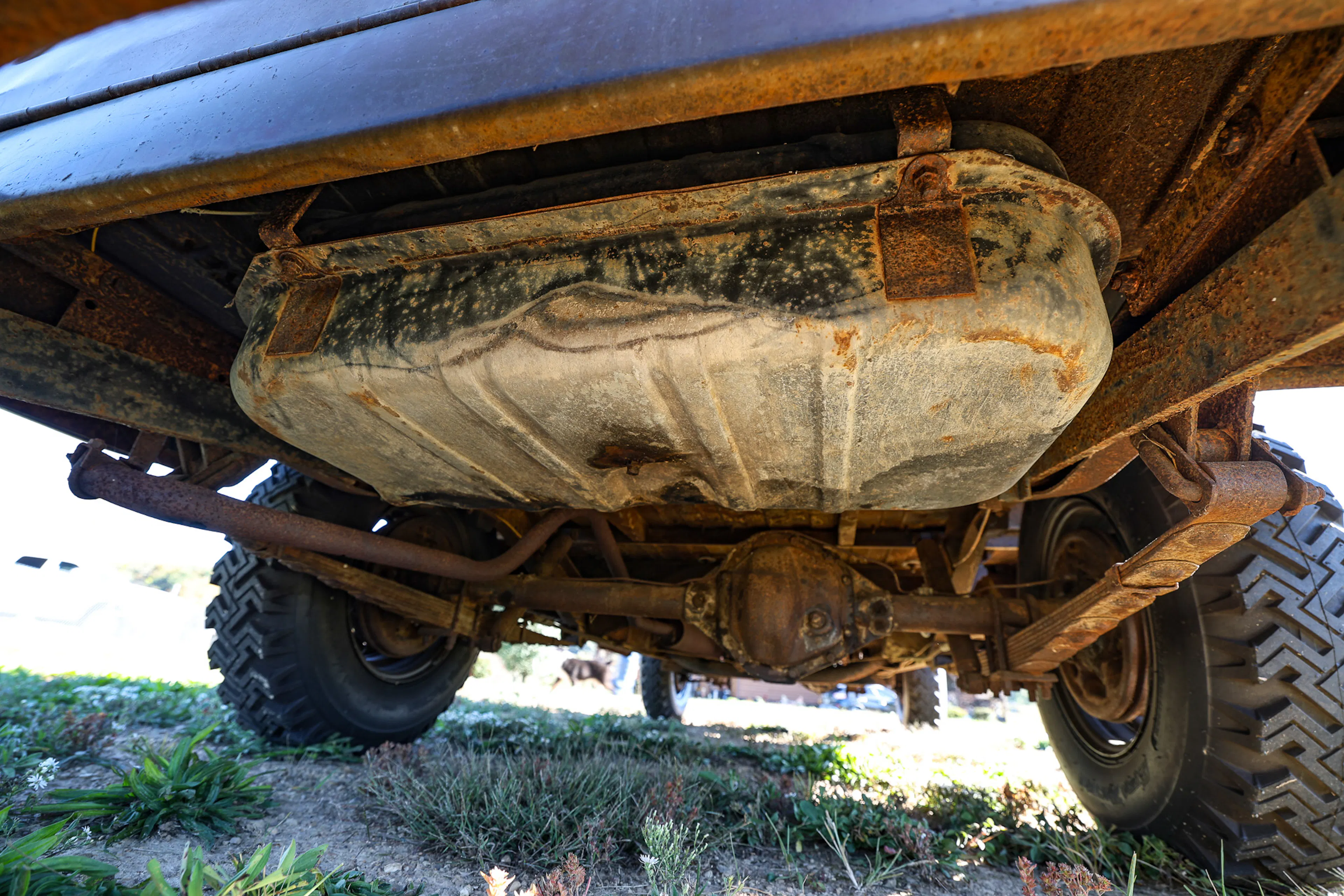1951 Willys Wagon gas tank
