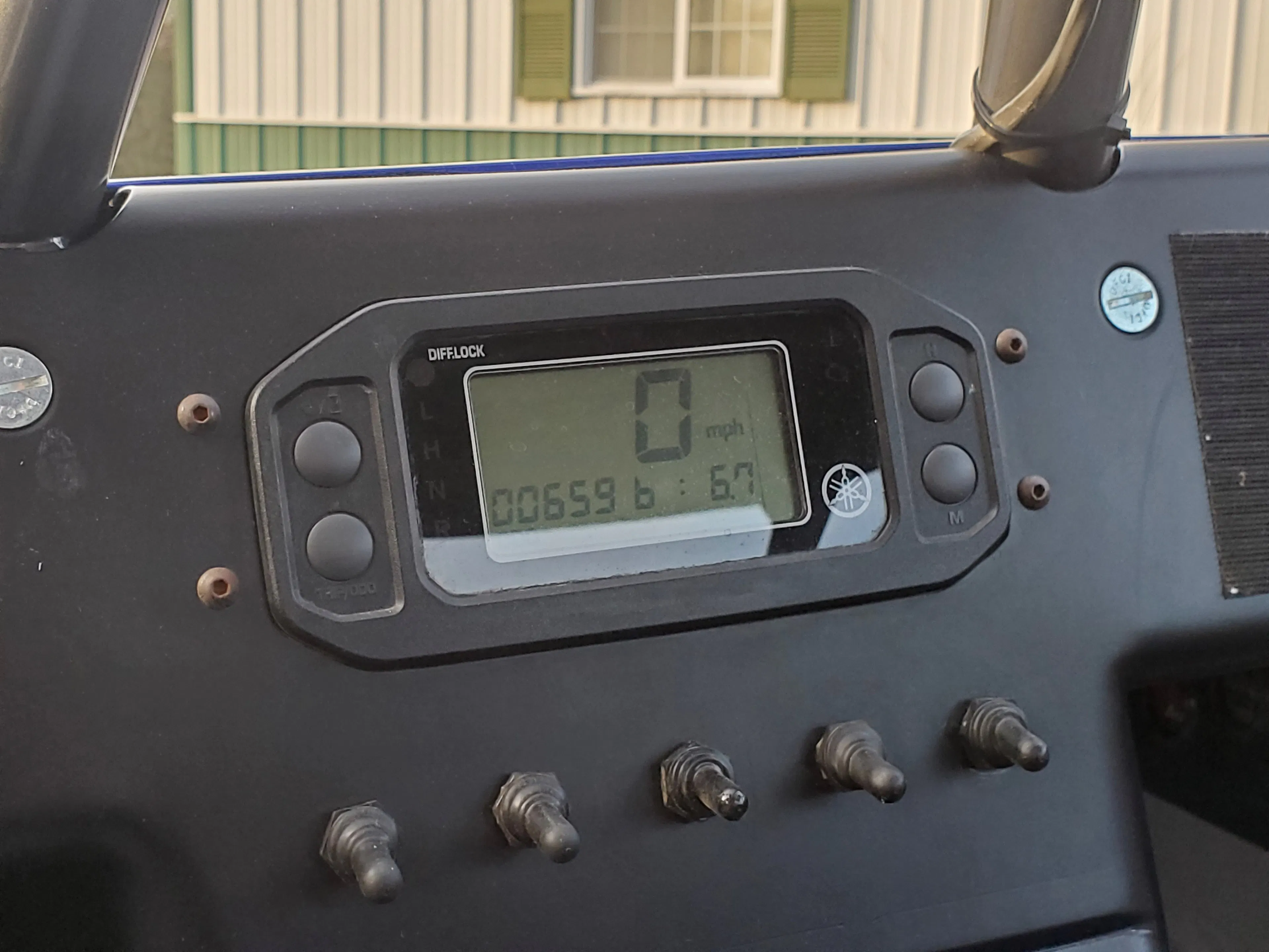 Jeff Palhegyi Design Yamaha Rhino odometer