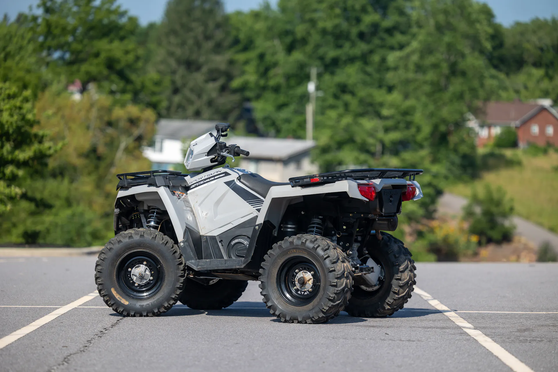 2019 Polaris Sportsman 570 left rear 3/4