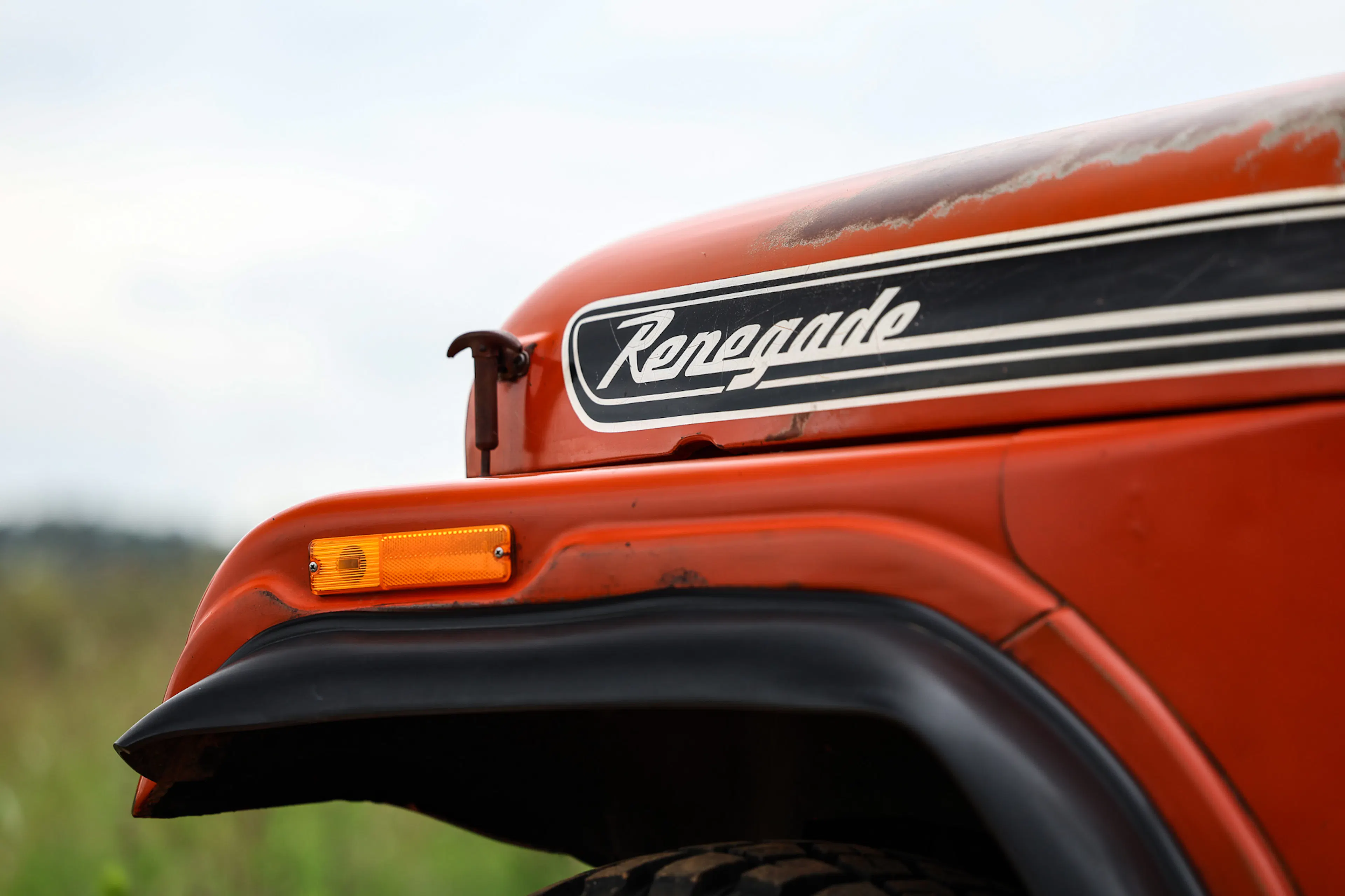 1973 Jeep CJ-5 Renegade driver Renegade decal
