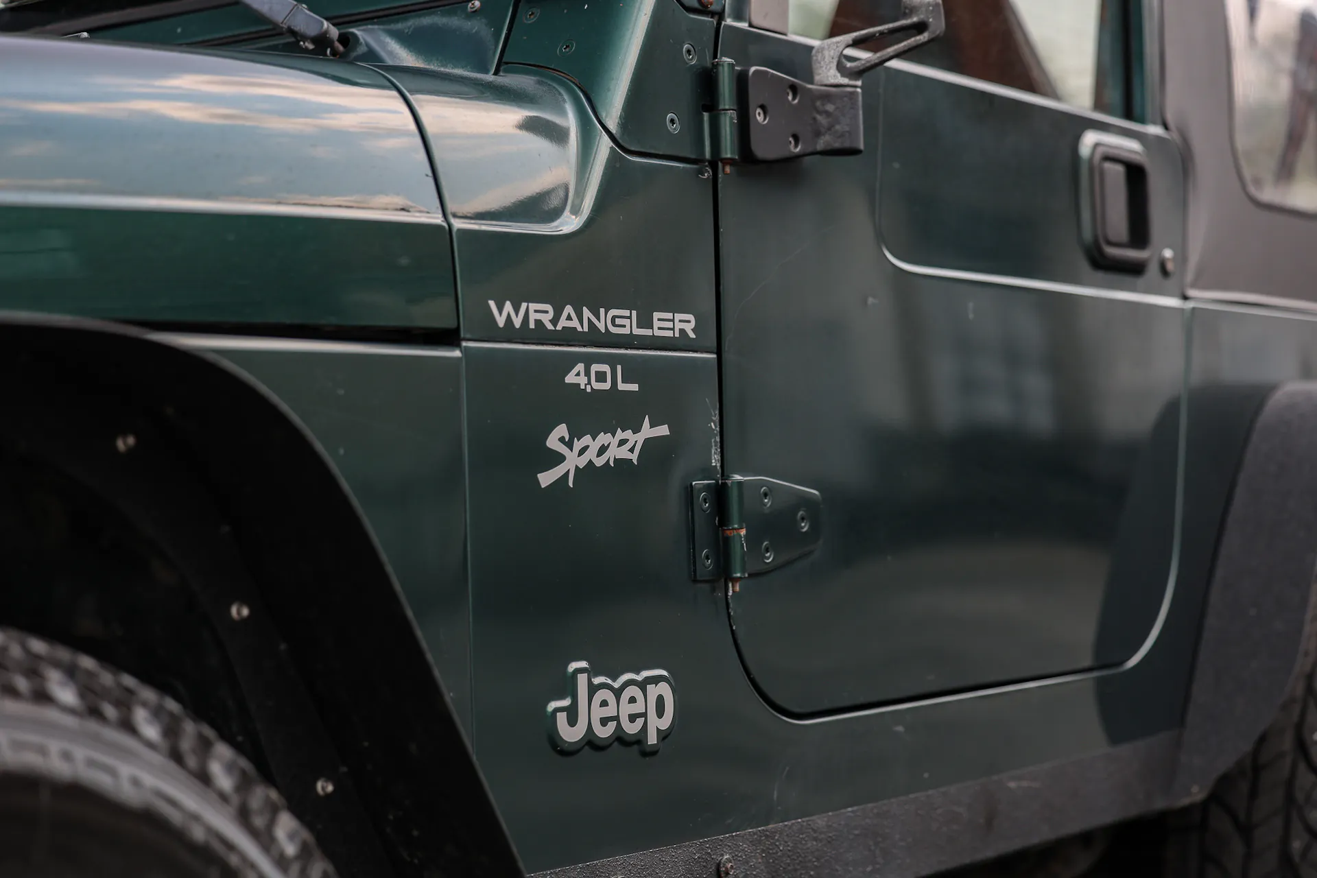 1999 Jeep Wrangler Sport driver fender/door