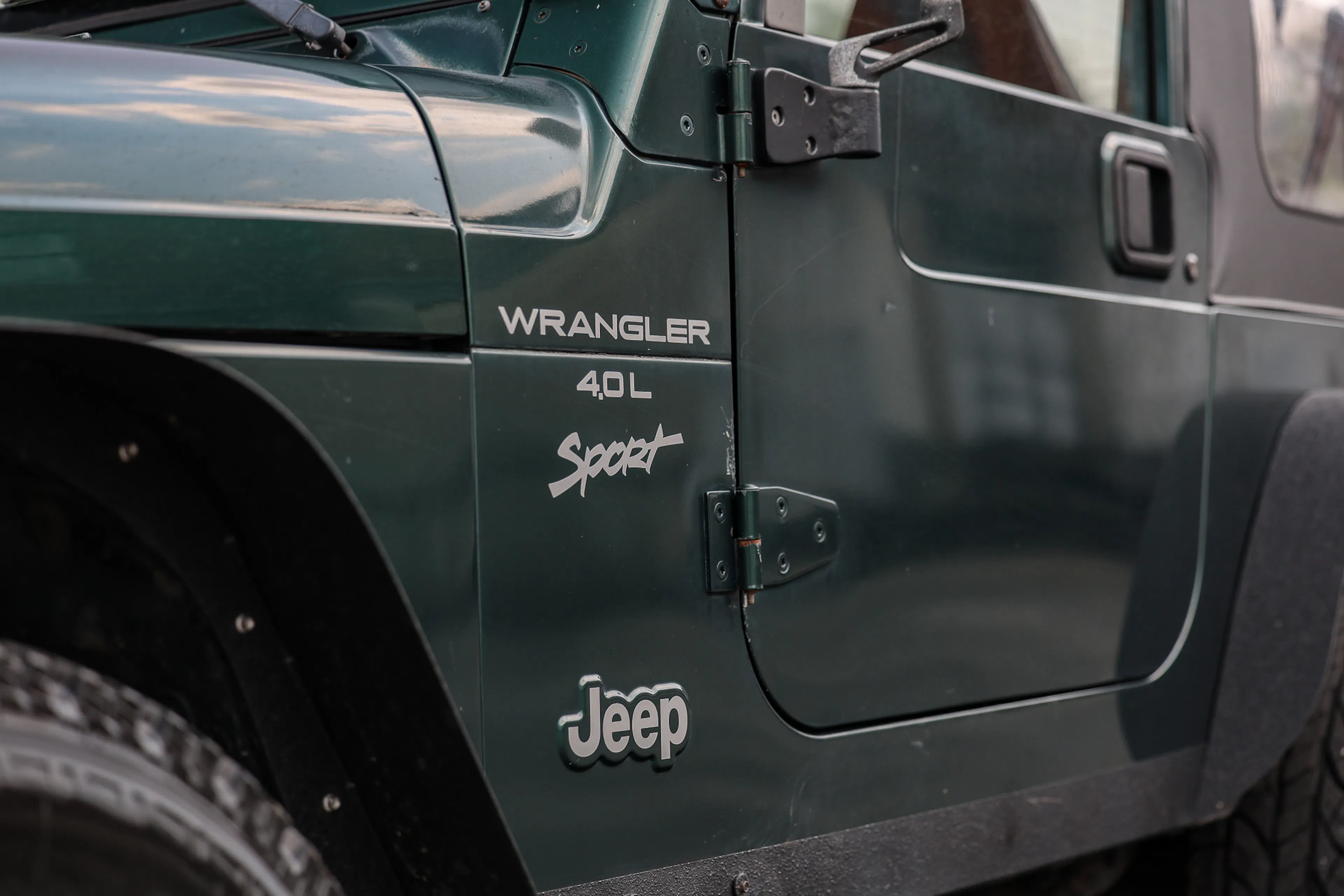 1999 Jeep Wrangler Sport driver fender/door