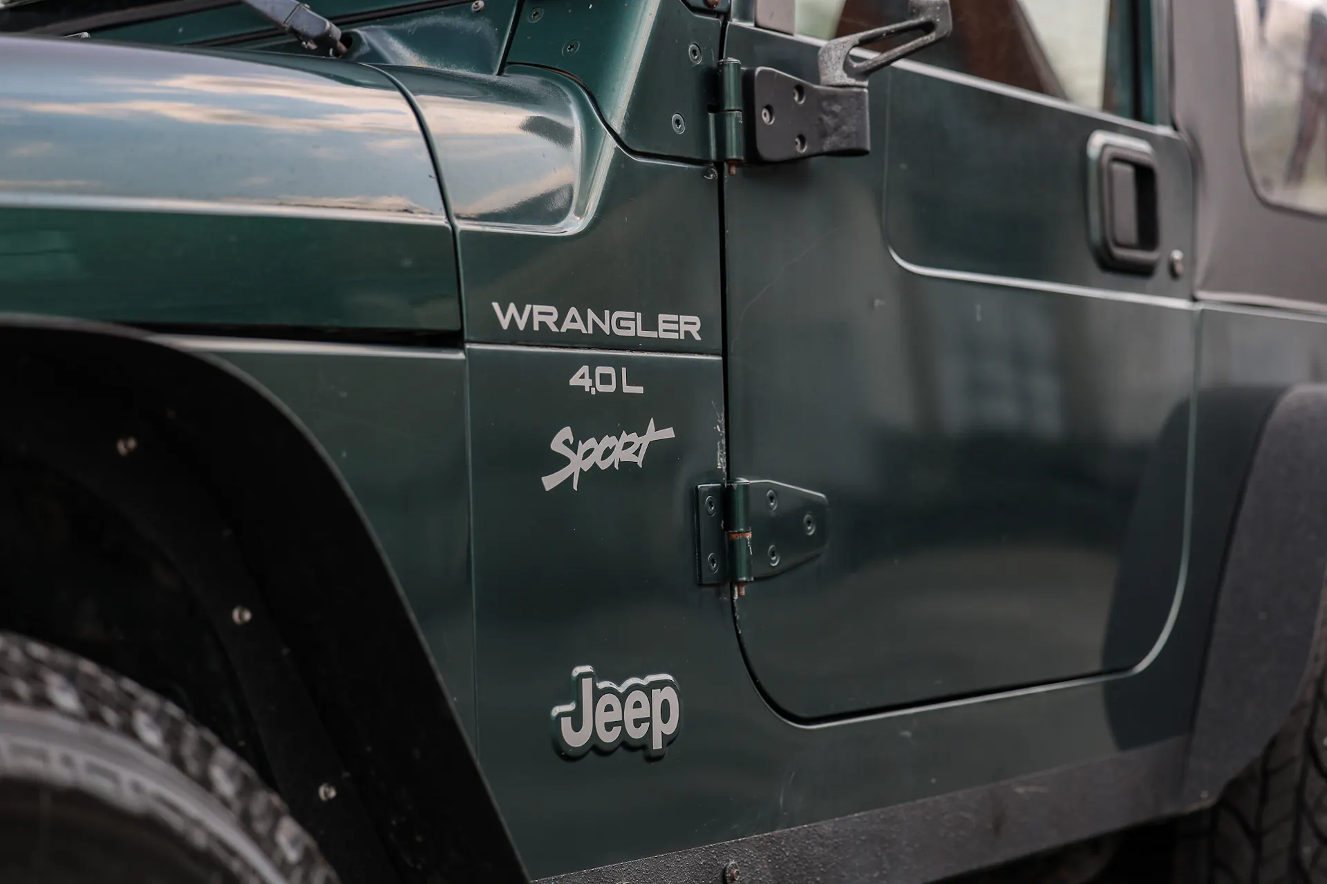 1999 Jeep Wrangler Sport driver fender/door