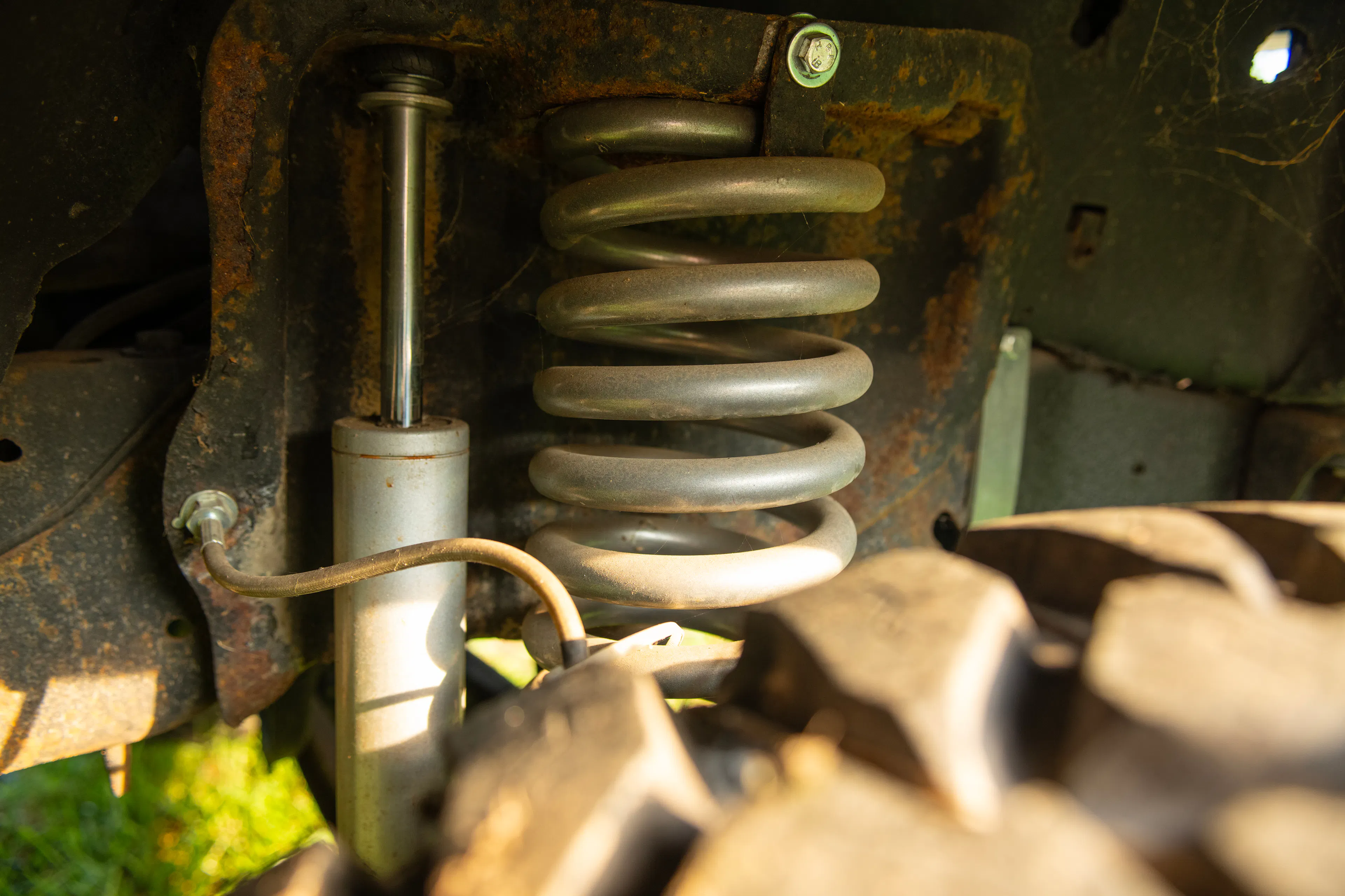 1985 Ford Bronco front suspension 
