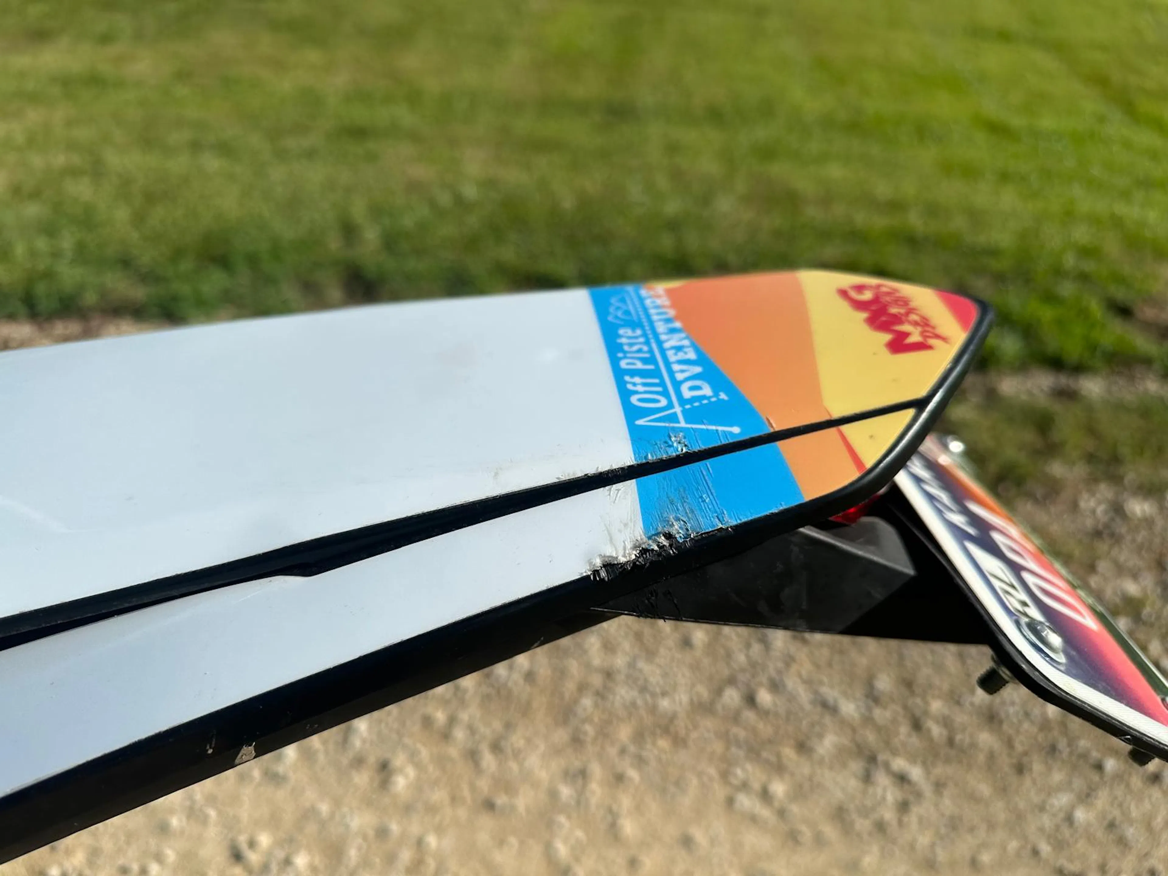 2024 GasGas ES500F rear fender scratch