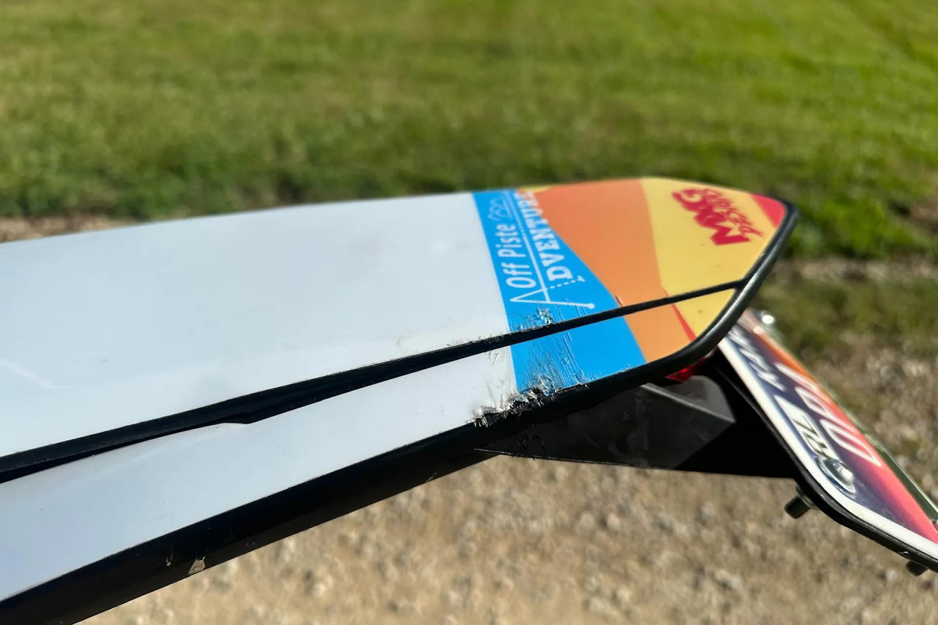 2024 GasGas ES500F rear fender scratch