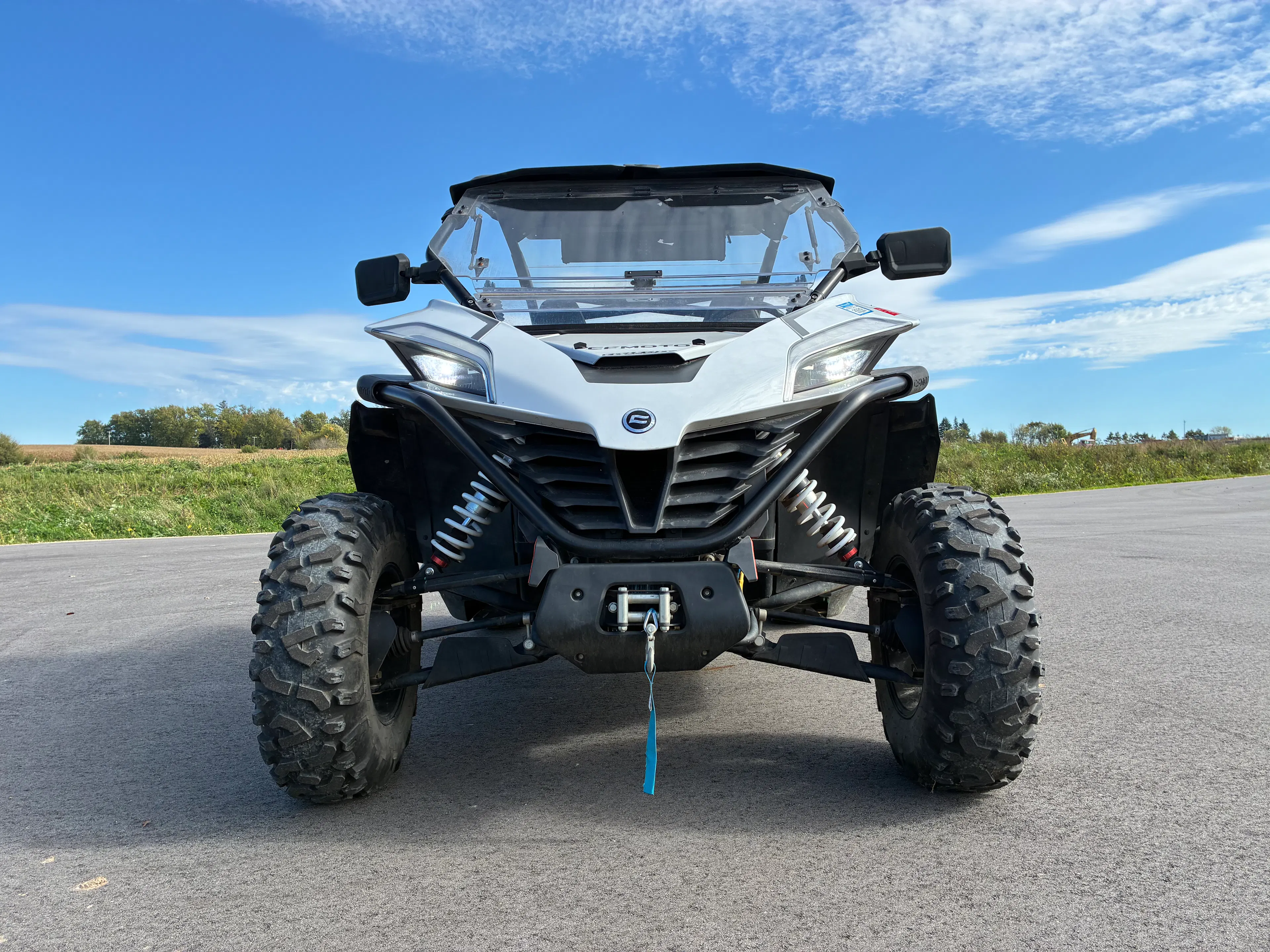 2022 CF Moto ZForce 950 HO front low