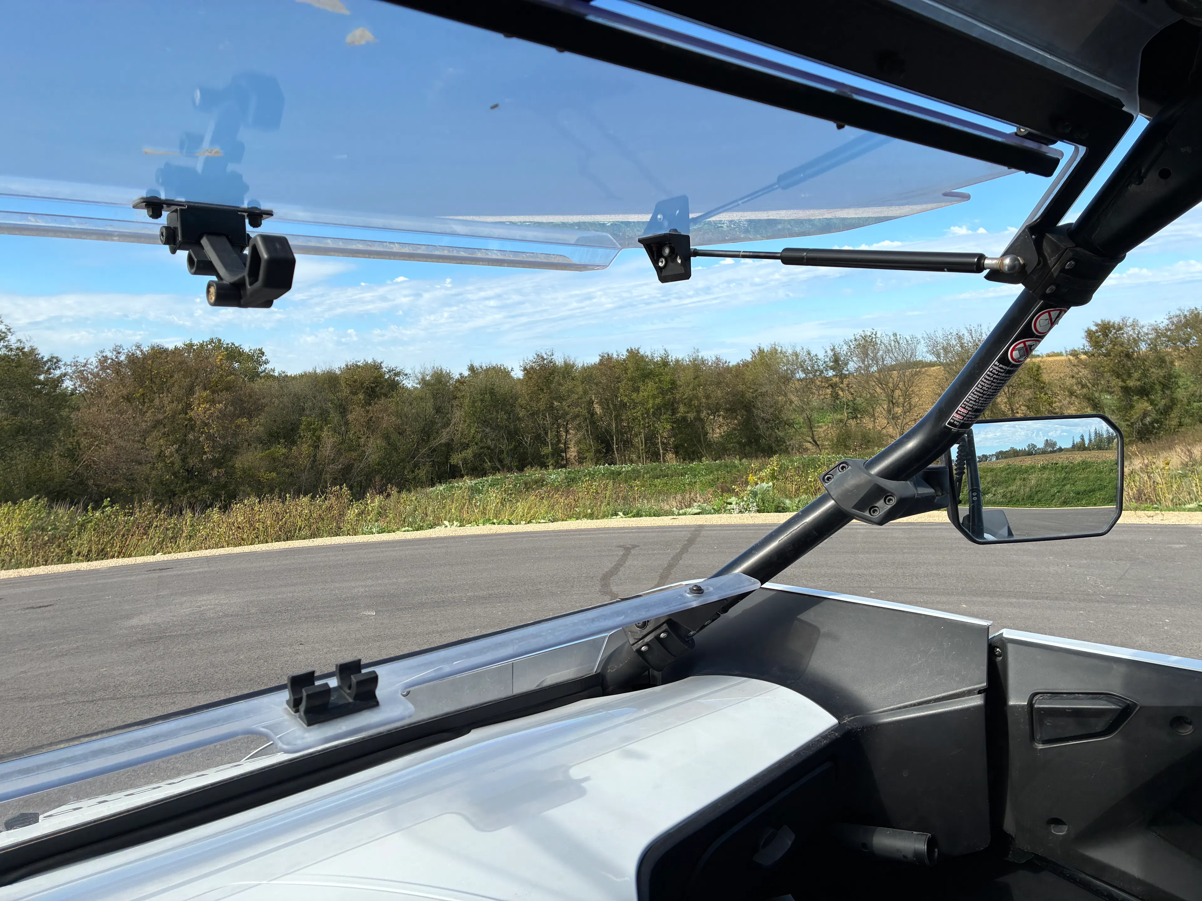2022 CF Moto ZForce 950 HO windshield