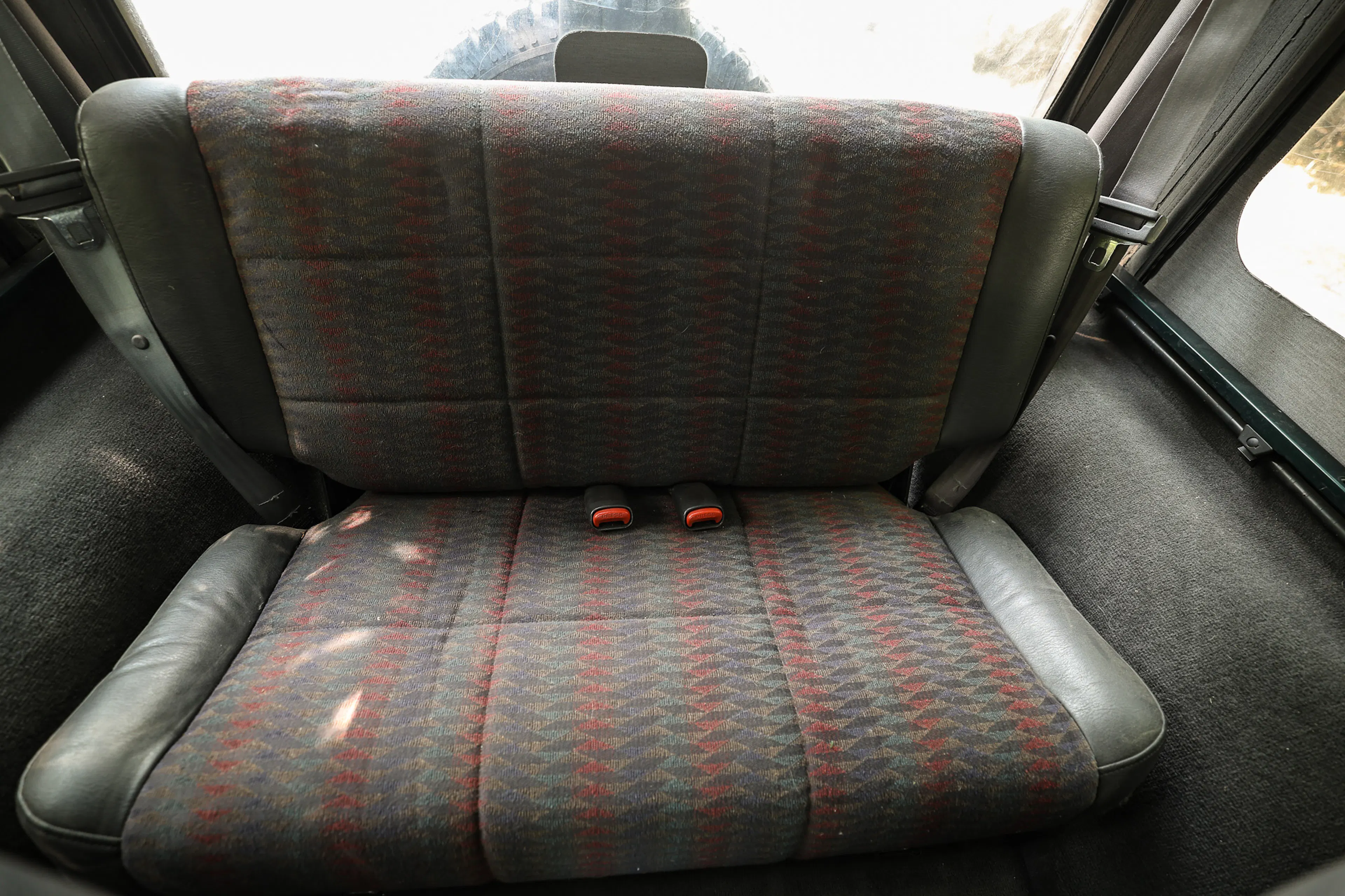 1999 Jeep Wrangler Sport back seat