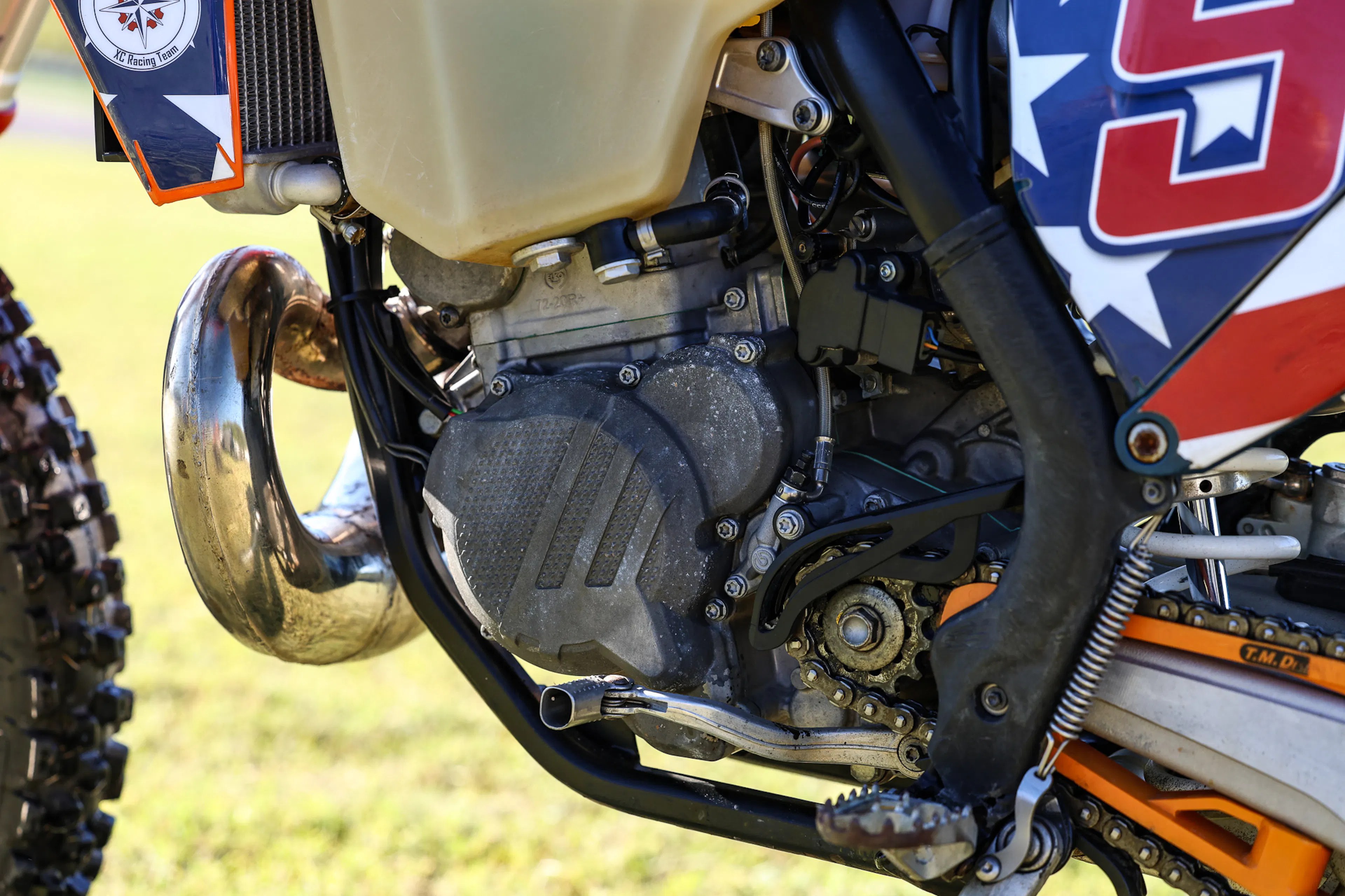 2020 KTM 300 XC-W TPI engine stator side