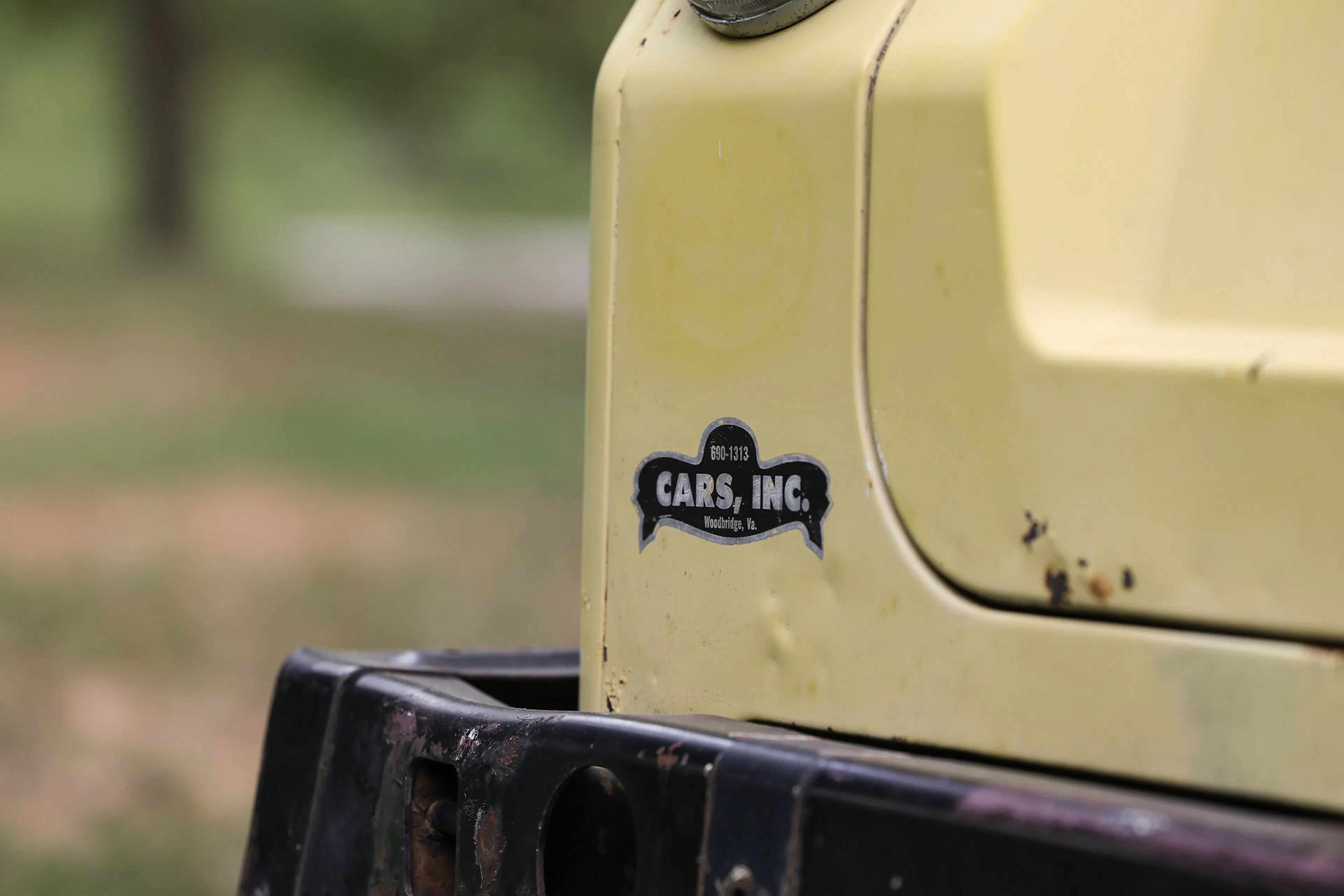 1973 Volkswagen Thing dealer sticker