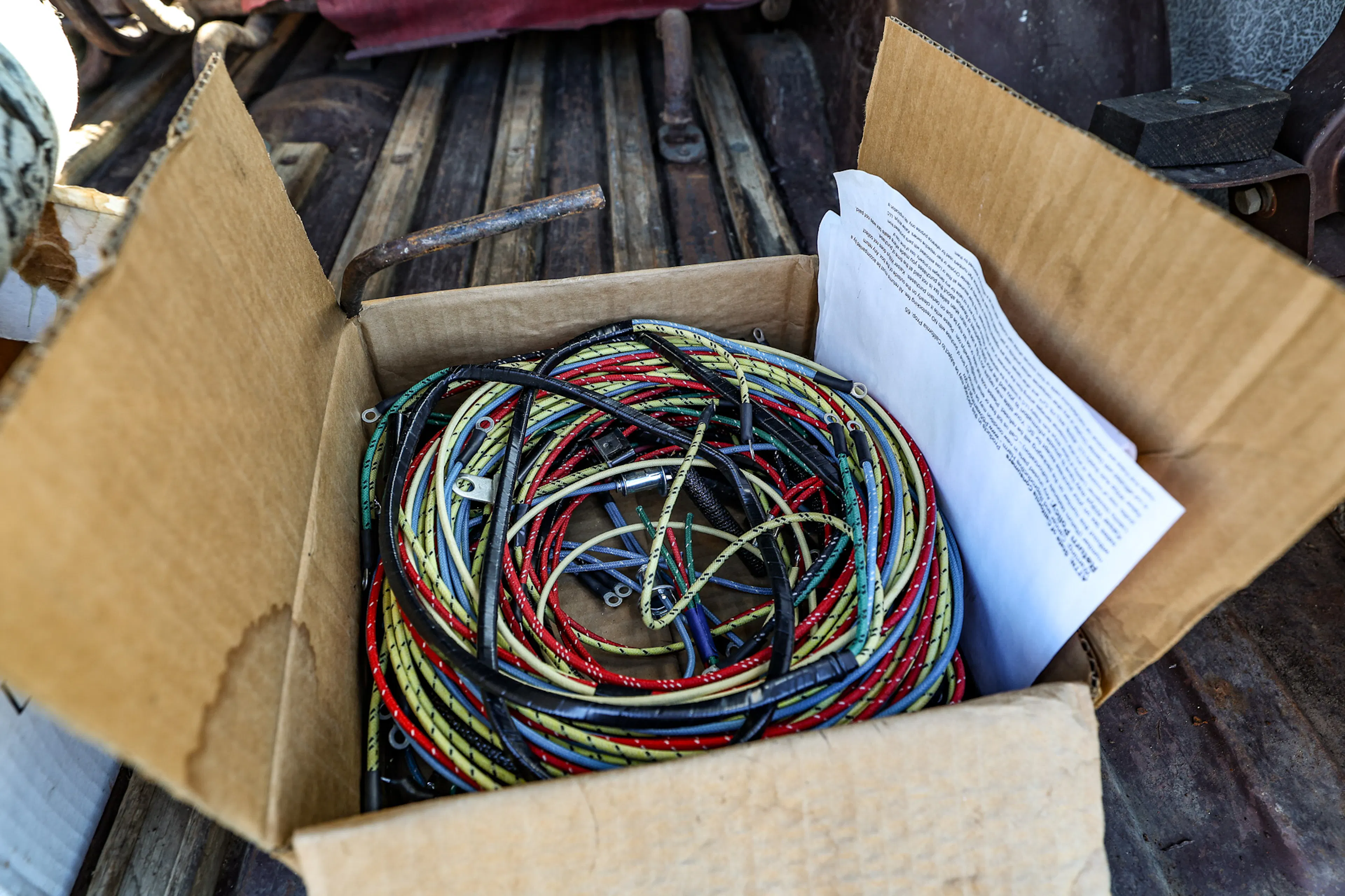 1951 Willys Wagon spare wiring
