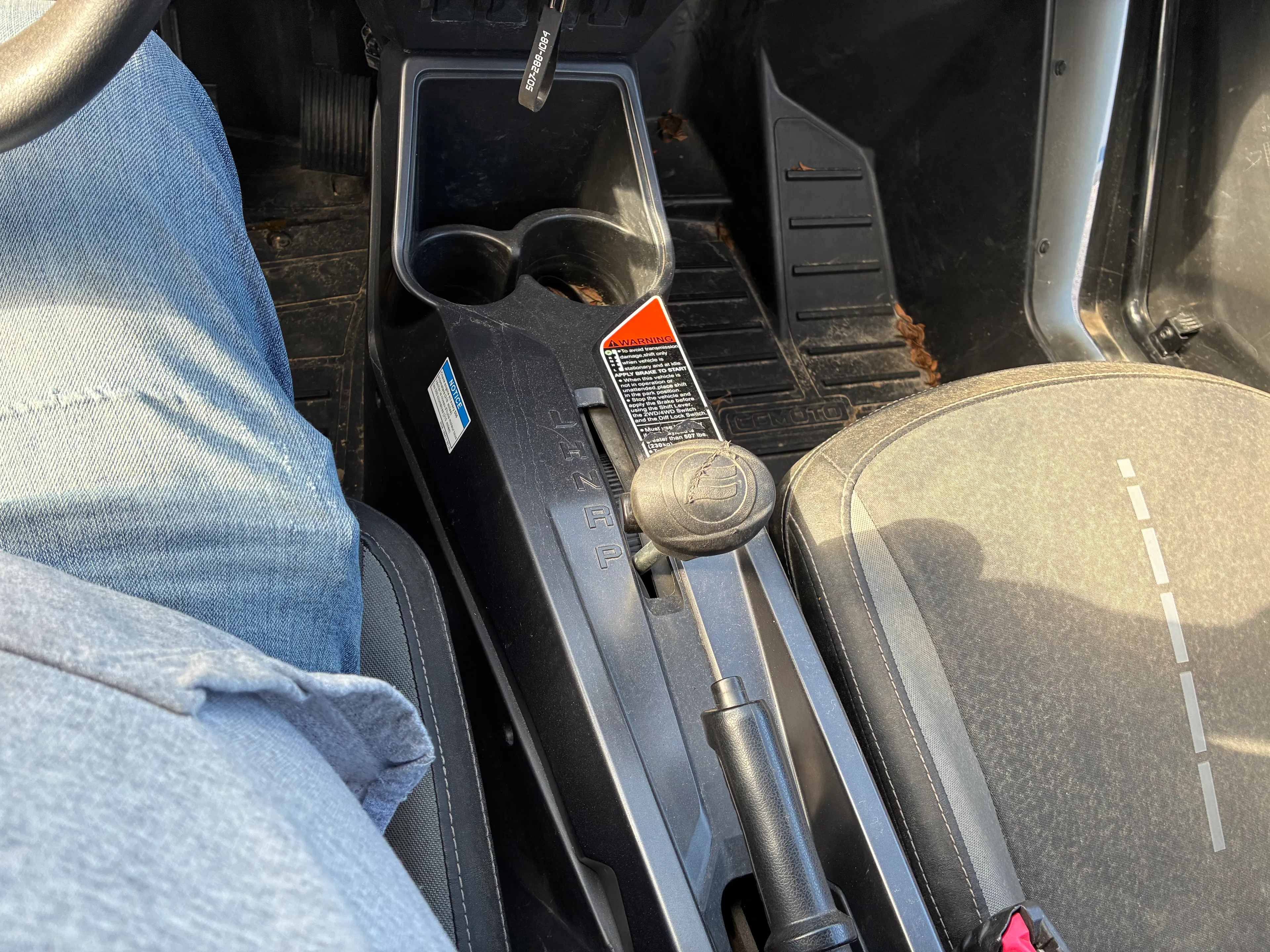 2022 CF Moto ZForce 950 HO shifter