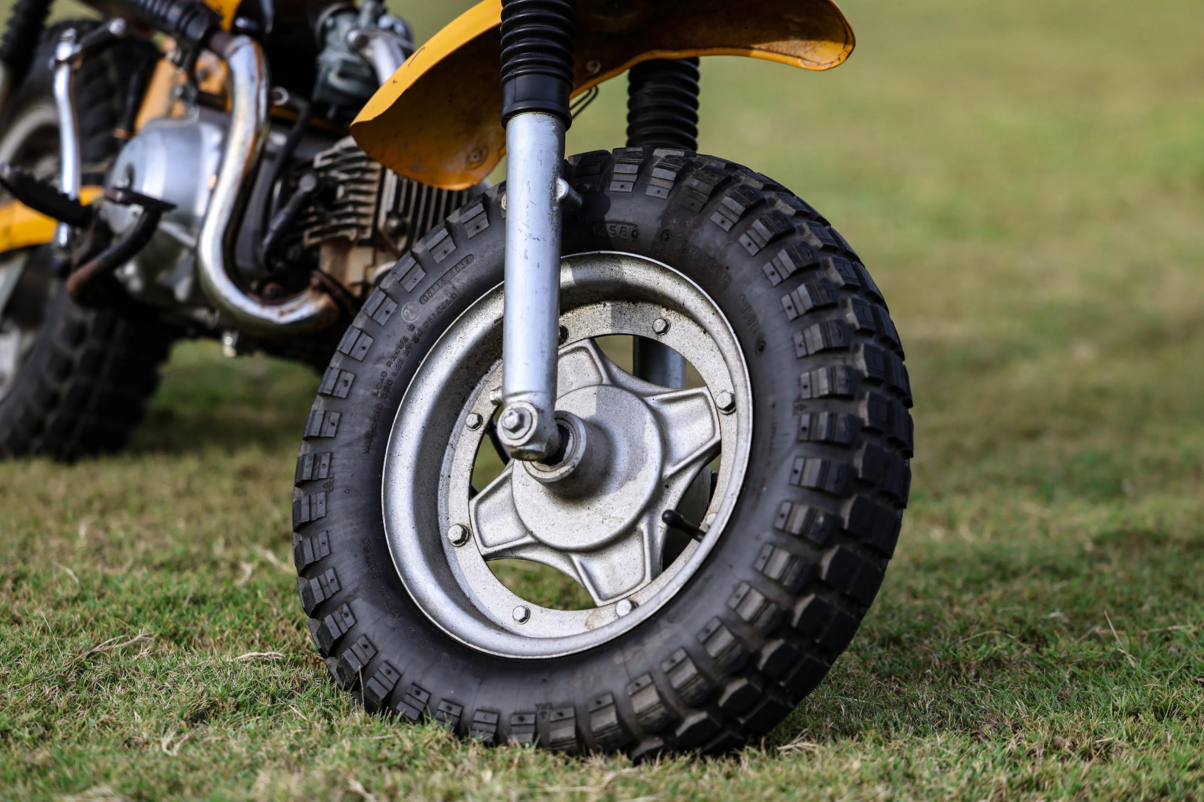 1979 Honda Mini Trail 70 front wheel