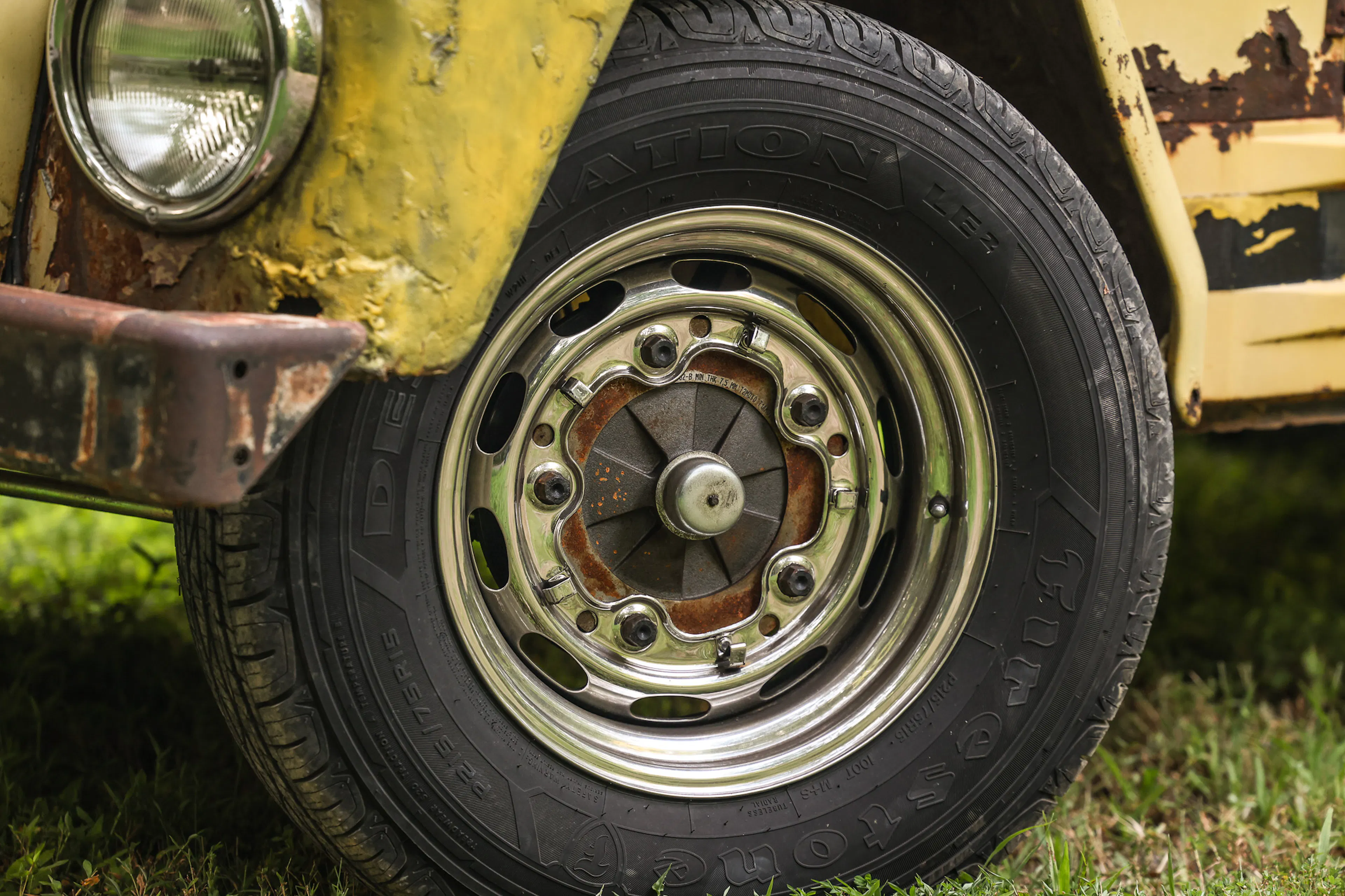 1973 Volkswagen Thing driver front tire