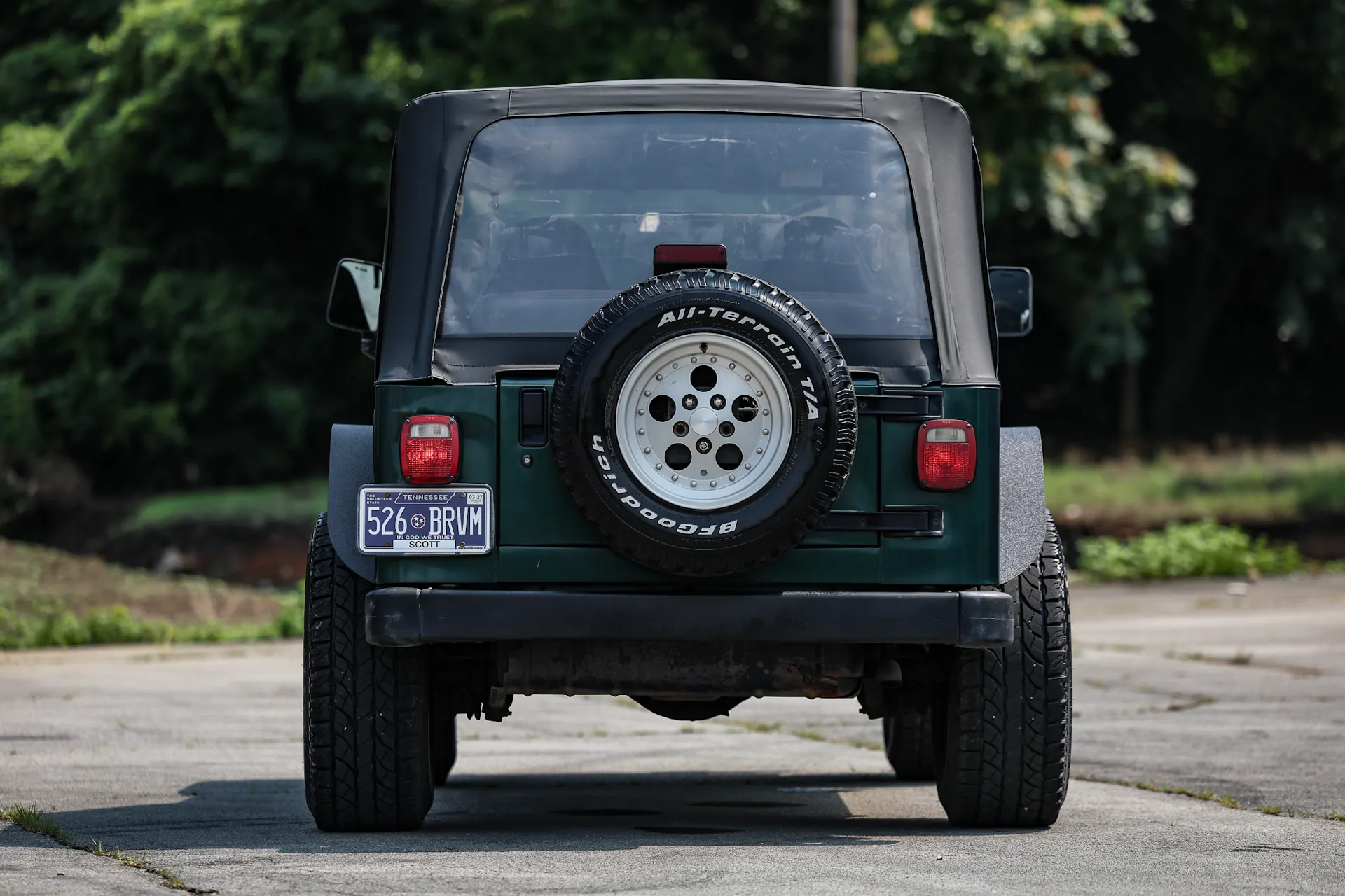 1999 Jeep Wrangler Sport rear