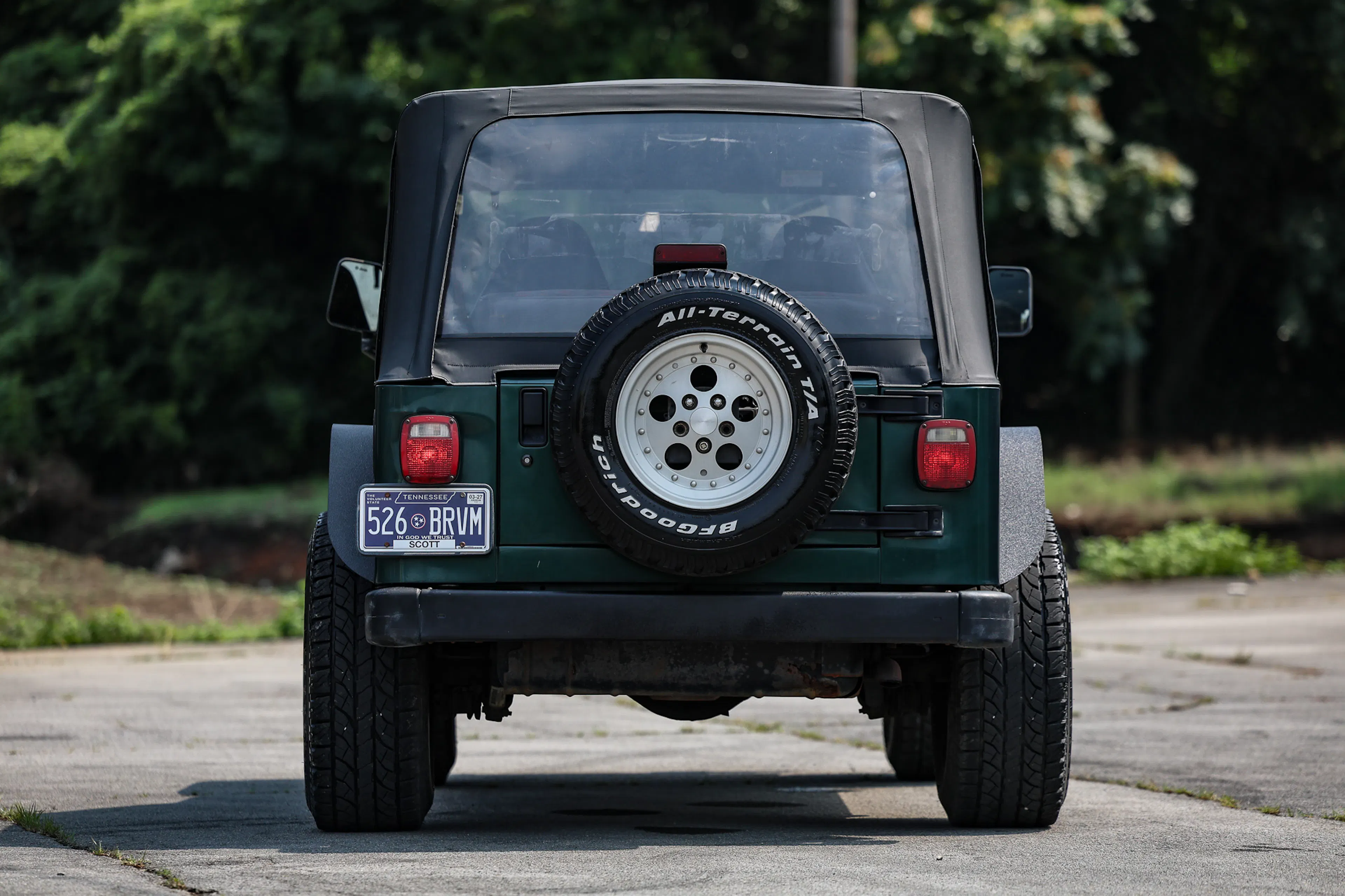 1999 Jeep Wrangler Sport rear