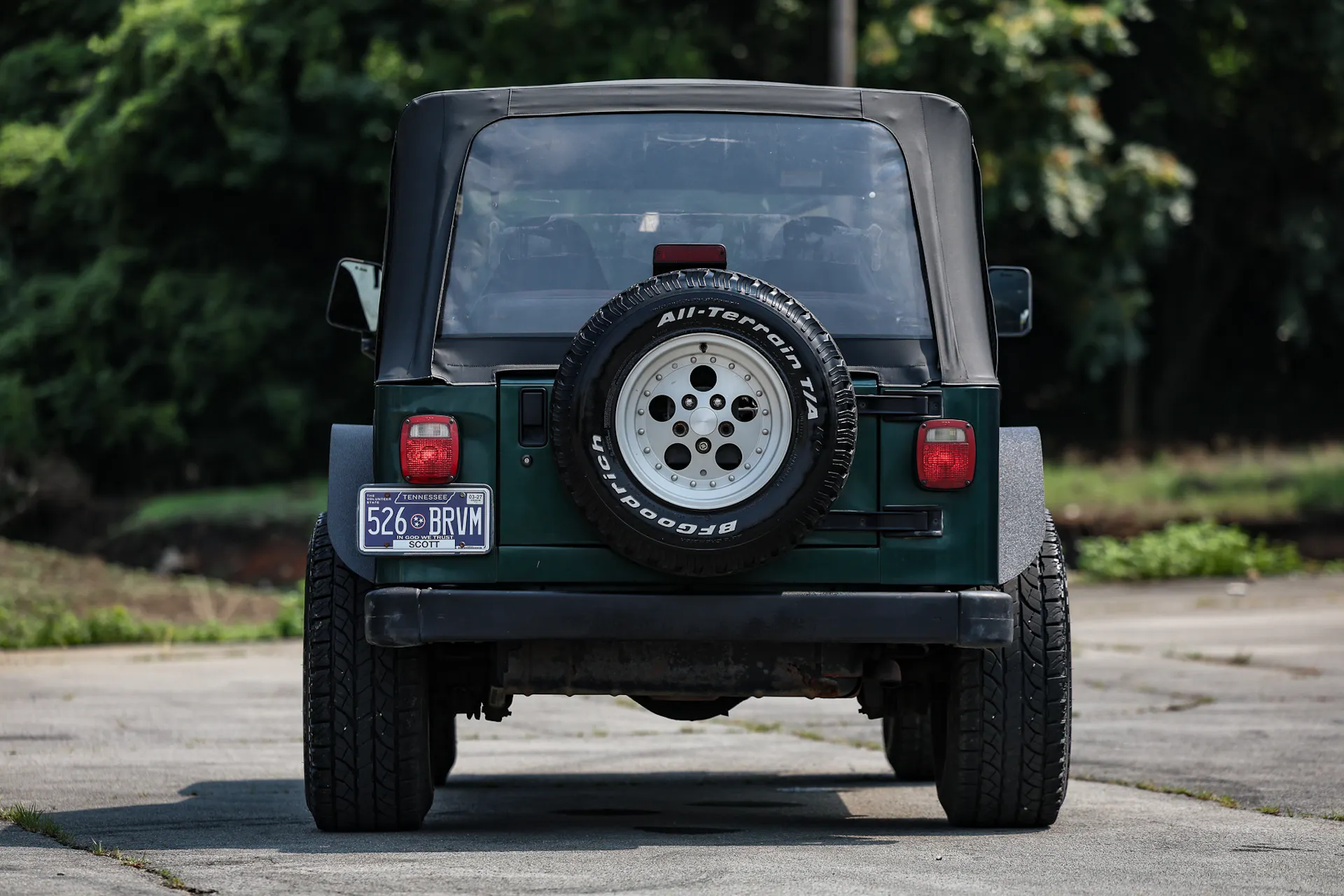 1999 Jeep Wrangler Sport rear