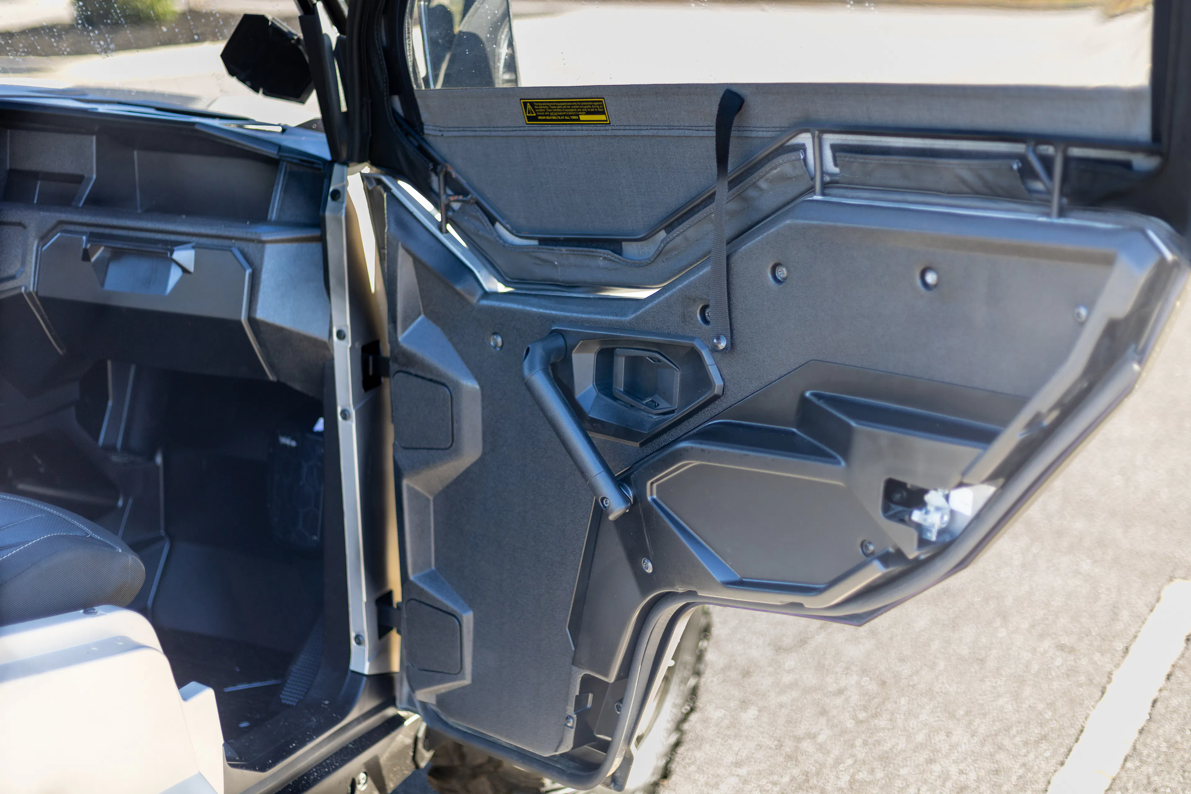 2024 Polaris General XP4 1000 Ultimate passenger front door open