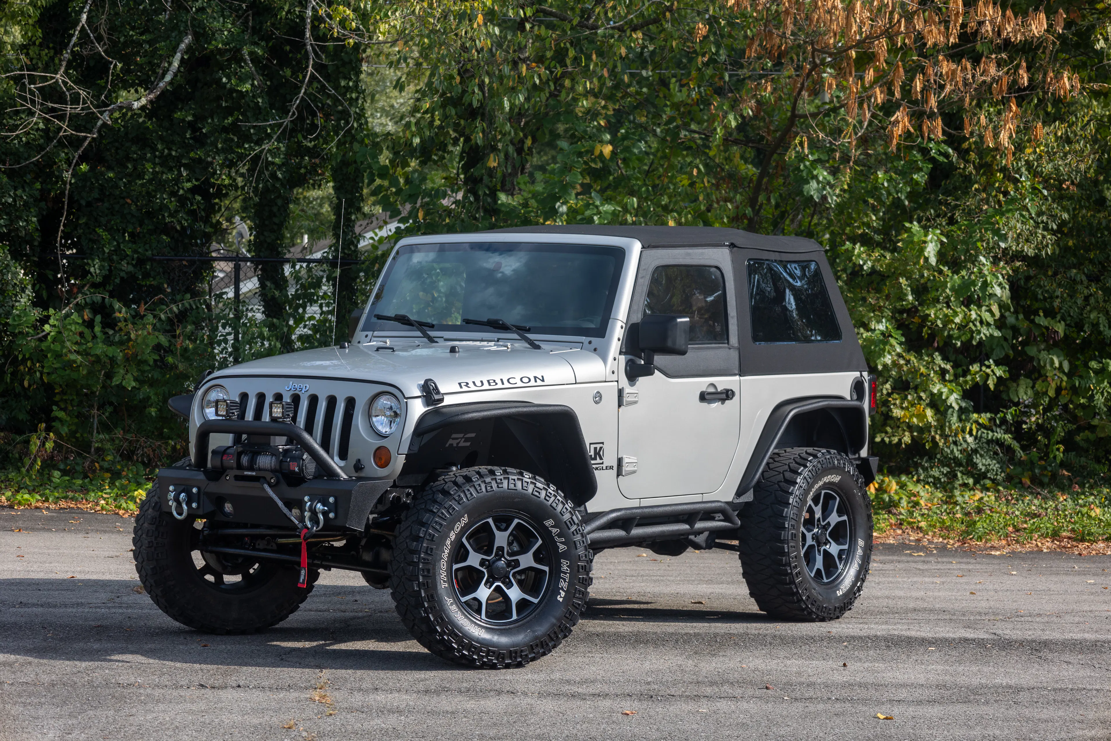 2007 Jeep Wrangler Limited Rubicon front driver 3/4 