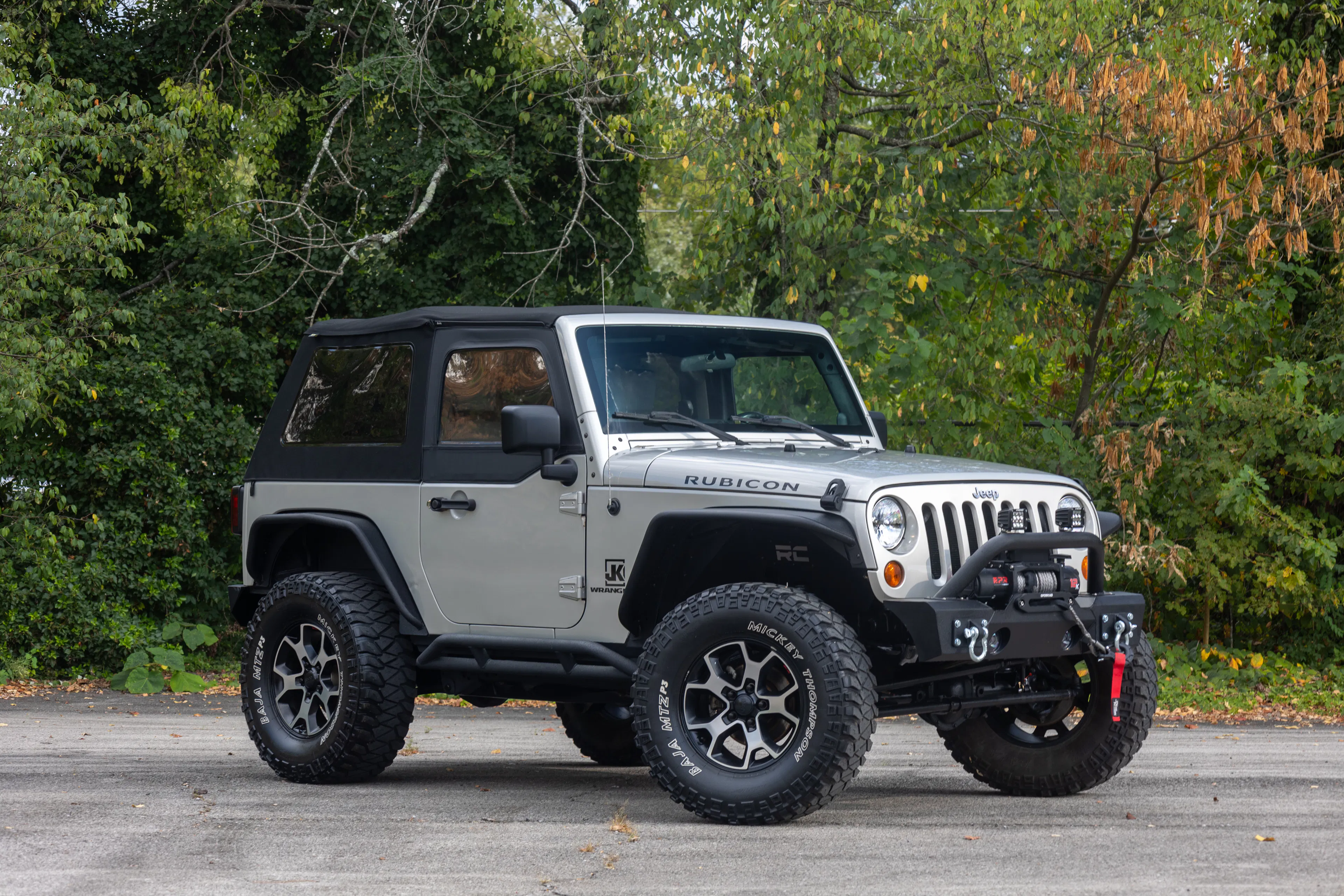 2007 Jeep Wrangler Limited Rubicon front pass 3/4 low close