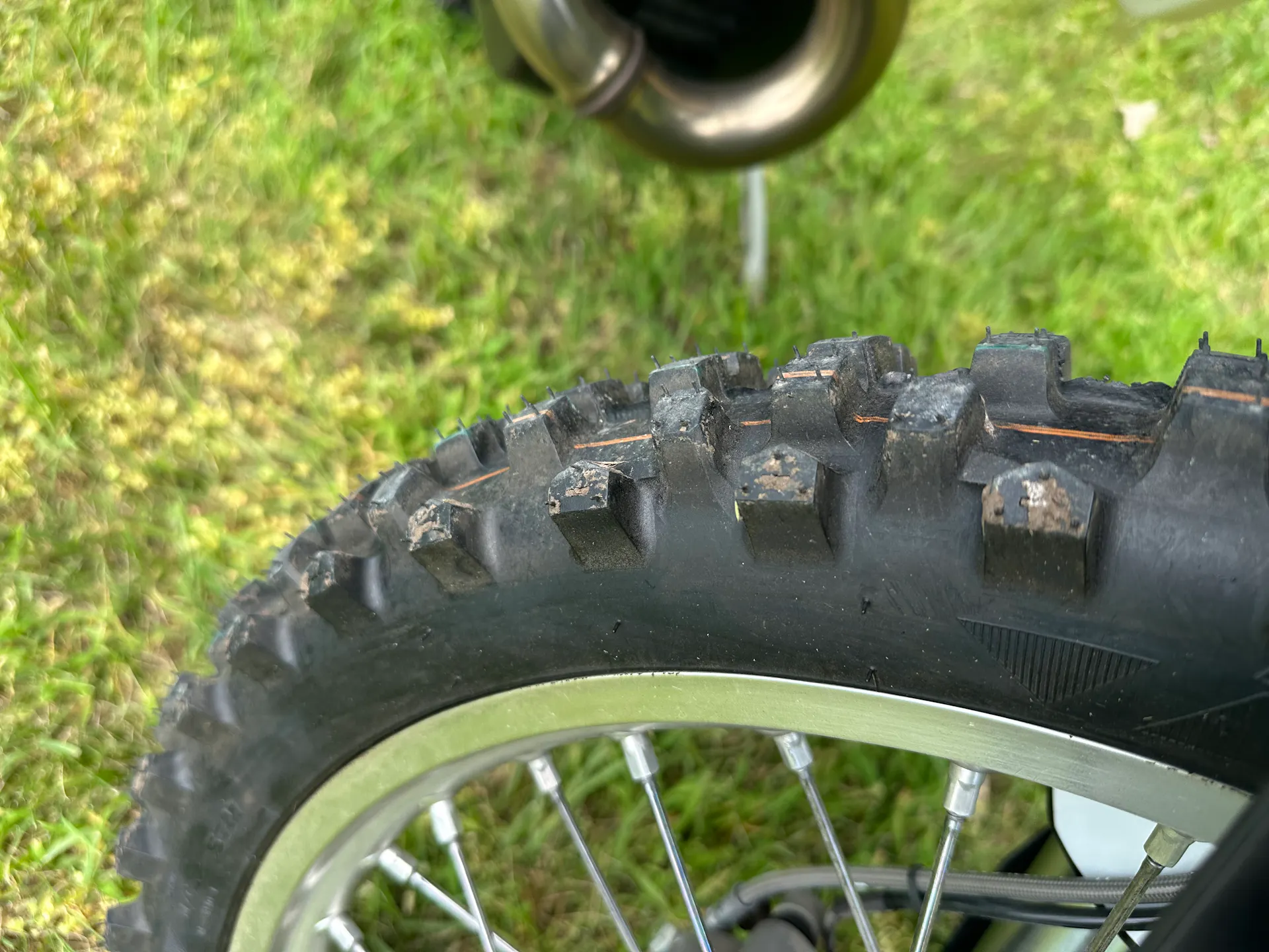 2024 Gas Gas ES500F Off-Piste Adventures front tire