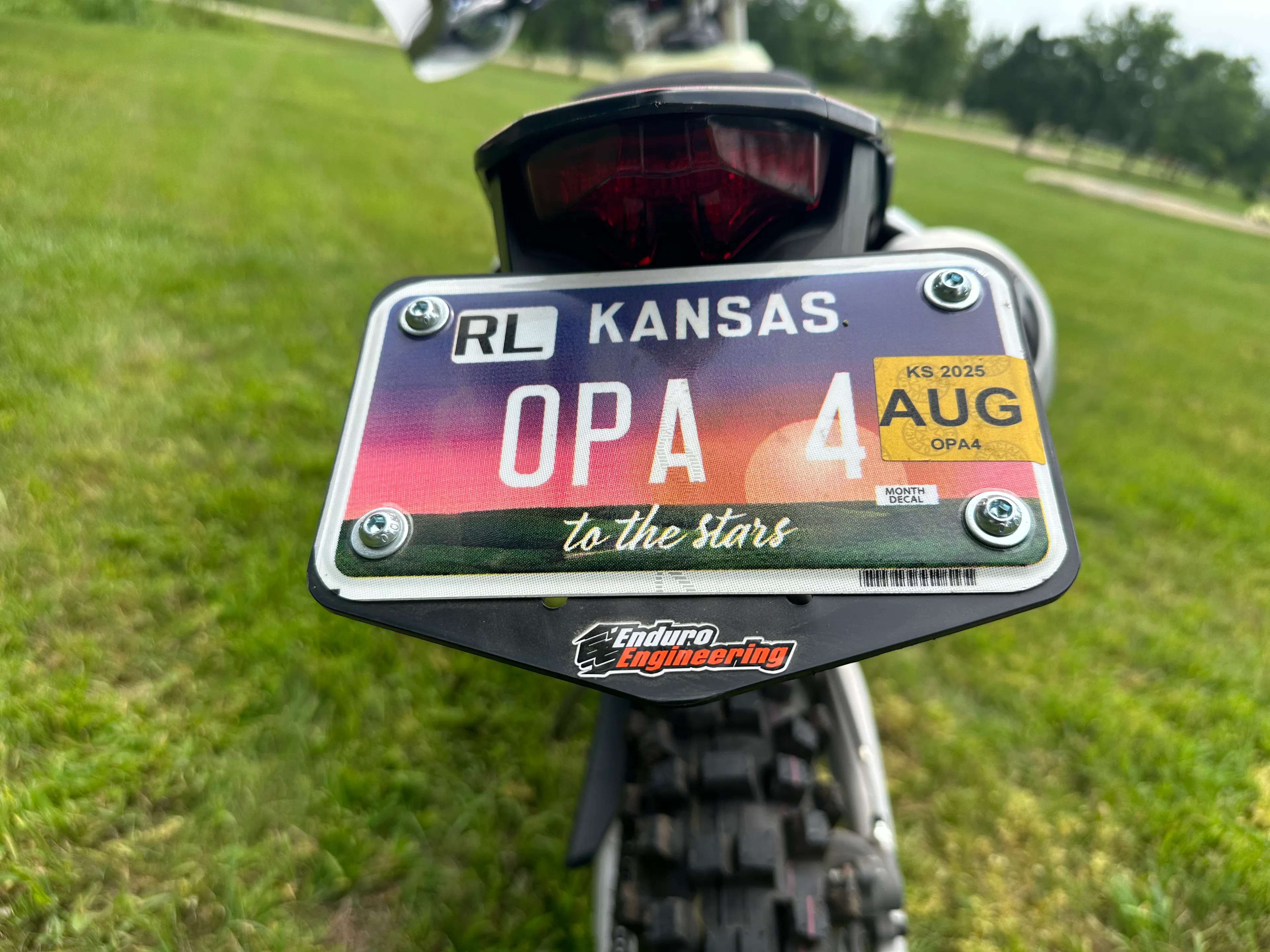 2024 Gas Gas ES500F Off-Piste Adventures plate